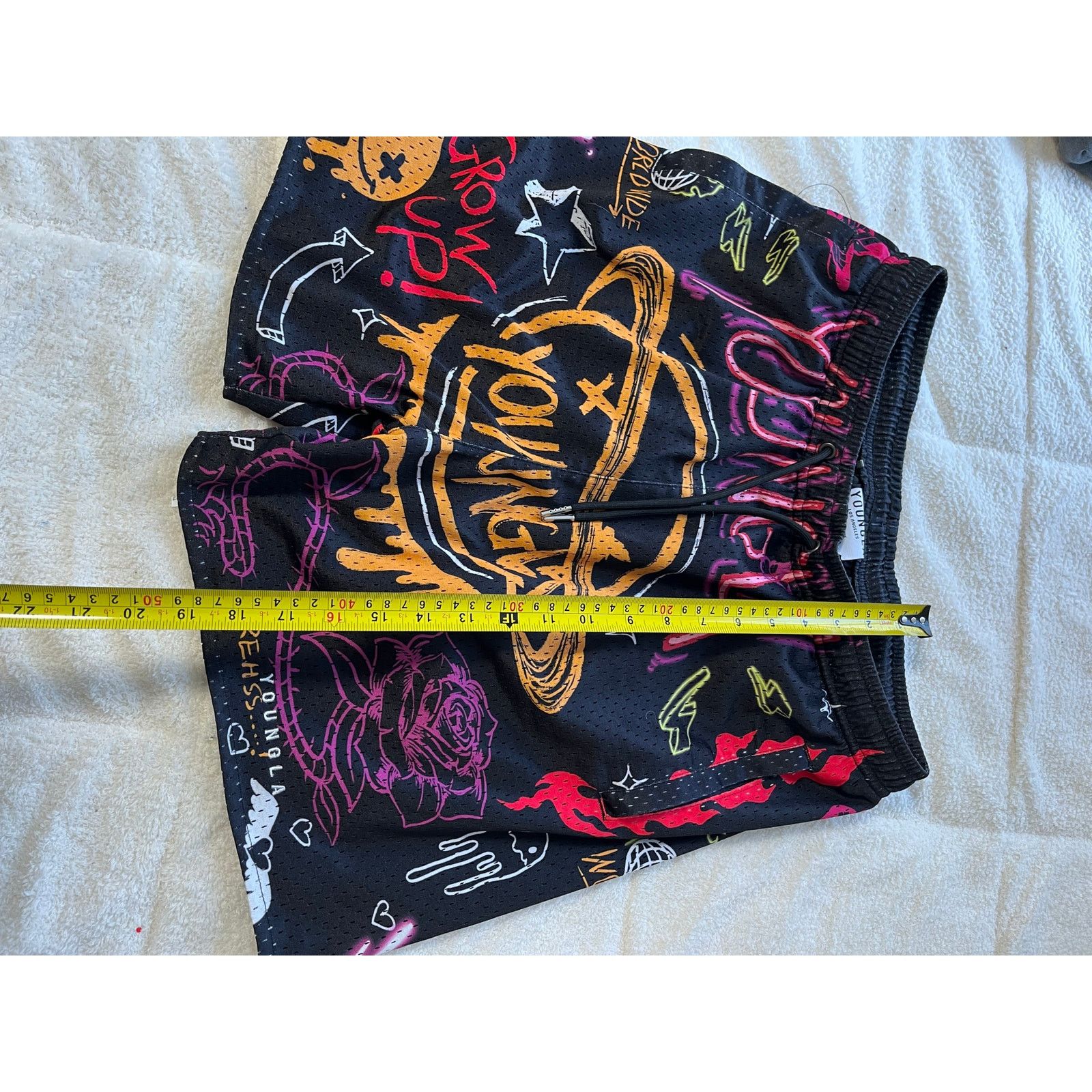 Other YoungLA men’s shorts graffiti size XXL Size US 40 / EU 56 - 3 Thumbnail