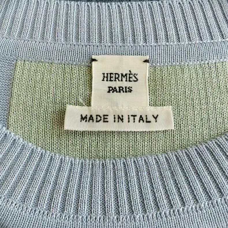 Hermes Hermes Graffiti lock silk patchwork knit Size XXS / US 00 / IT 34 - 3 Thumbnail