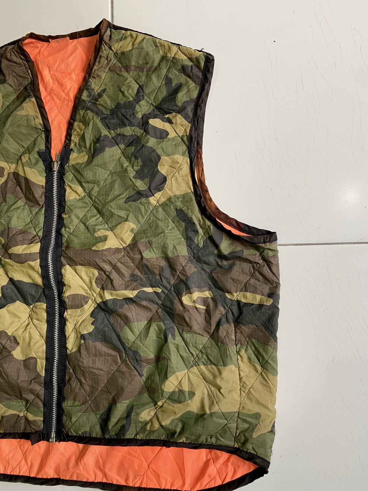 Army Of Me Vintage Comouflage Reversible vest Jackets Size US XL / EU 56 / 4 - 4 Thumbnail
