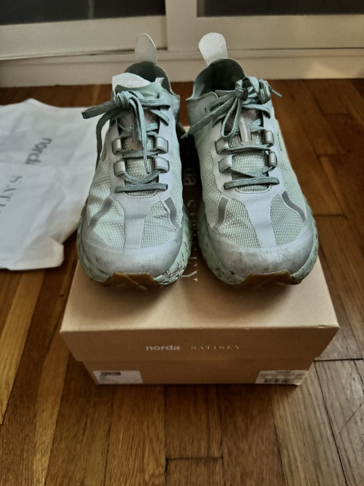 Satisfy × norda Norda 001 X Satisfy shoes Size US 7 / EU 40 - 2 Thumbnail