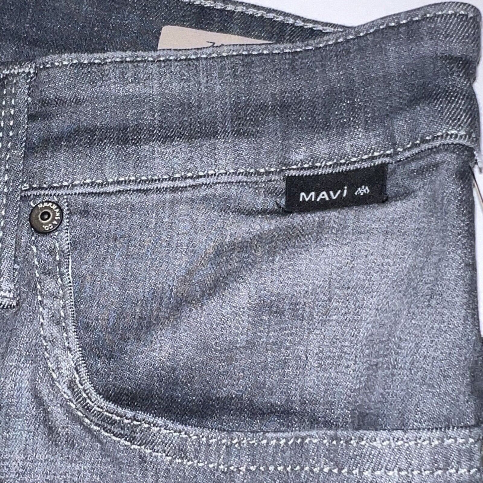 Mavi Mavi Jeans Mens 28x27 Blue Stretch Zach Straight Leg Casual Size US 28 / EU 44 - 3 Thumbnail