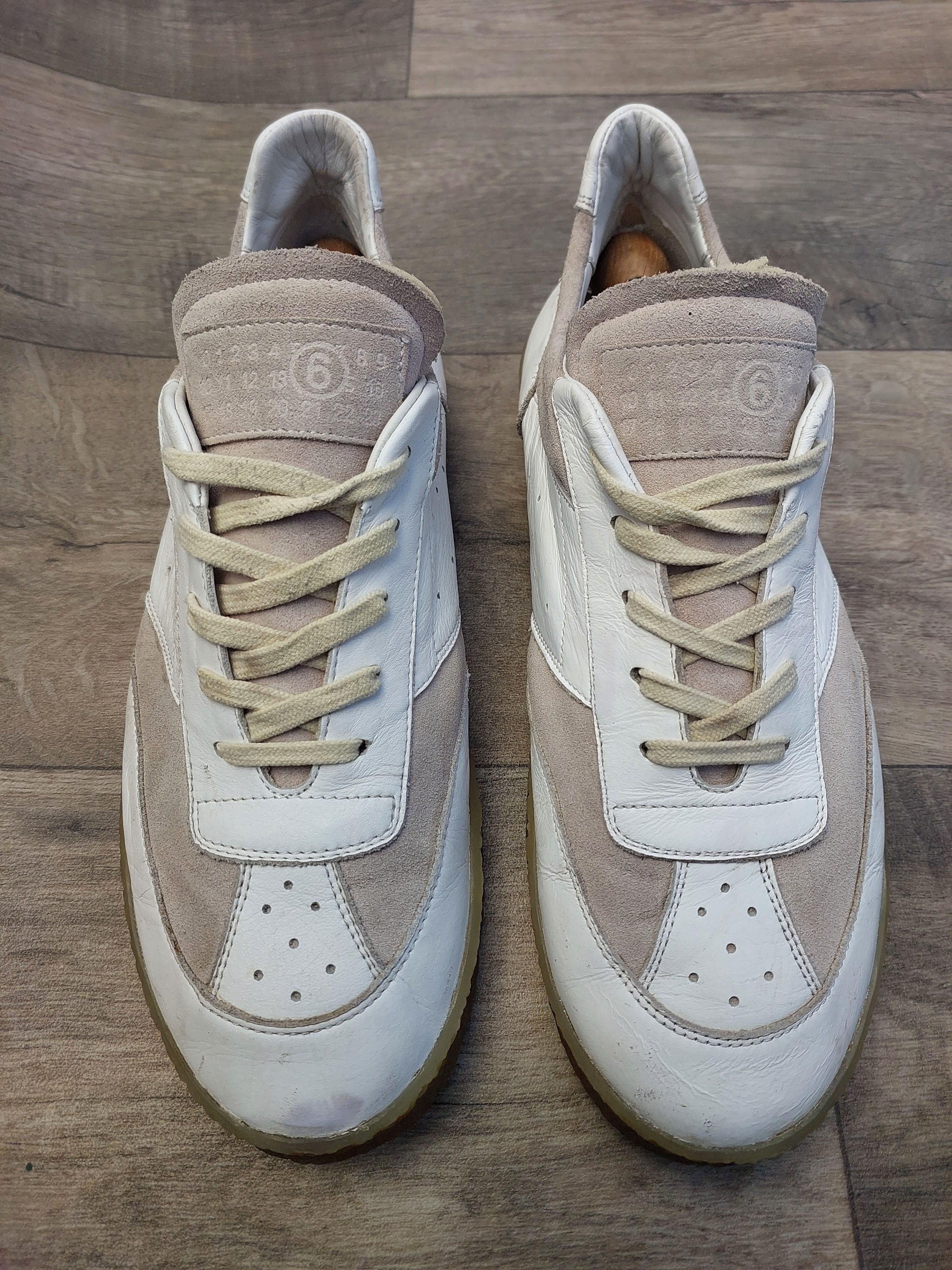 Maison Margiela MM6 Maison Margiela 6 Court Low-Top Sneakers Size US 12 / EU 45 - 1 Thumbnail