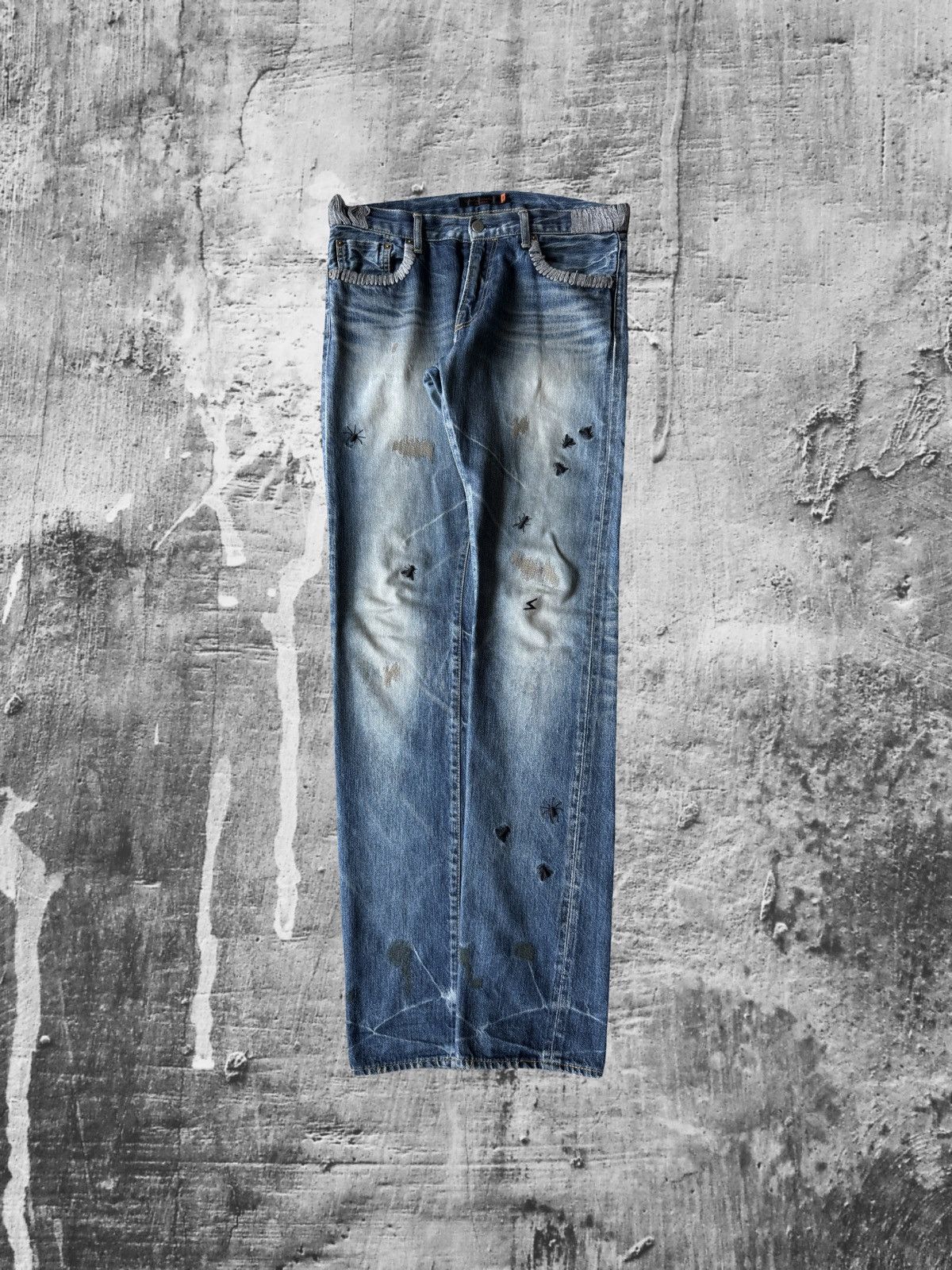 Undercover AW06 Bug Denim Size US 32 / EU 48 - 1 Thumbnail