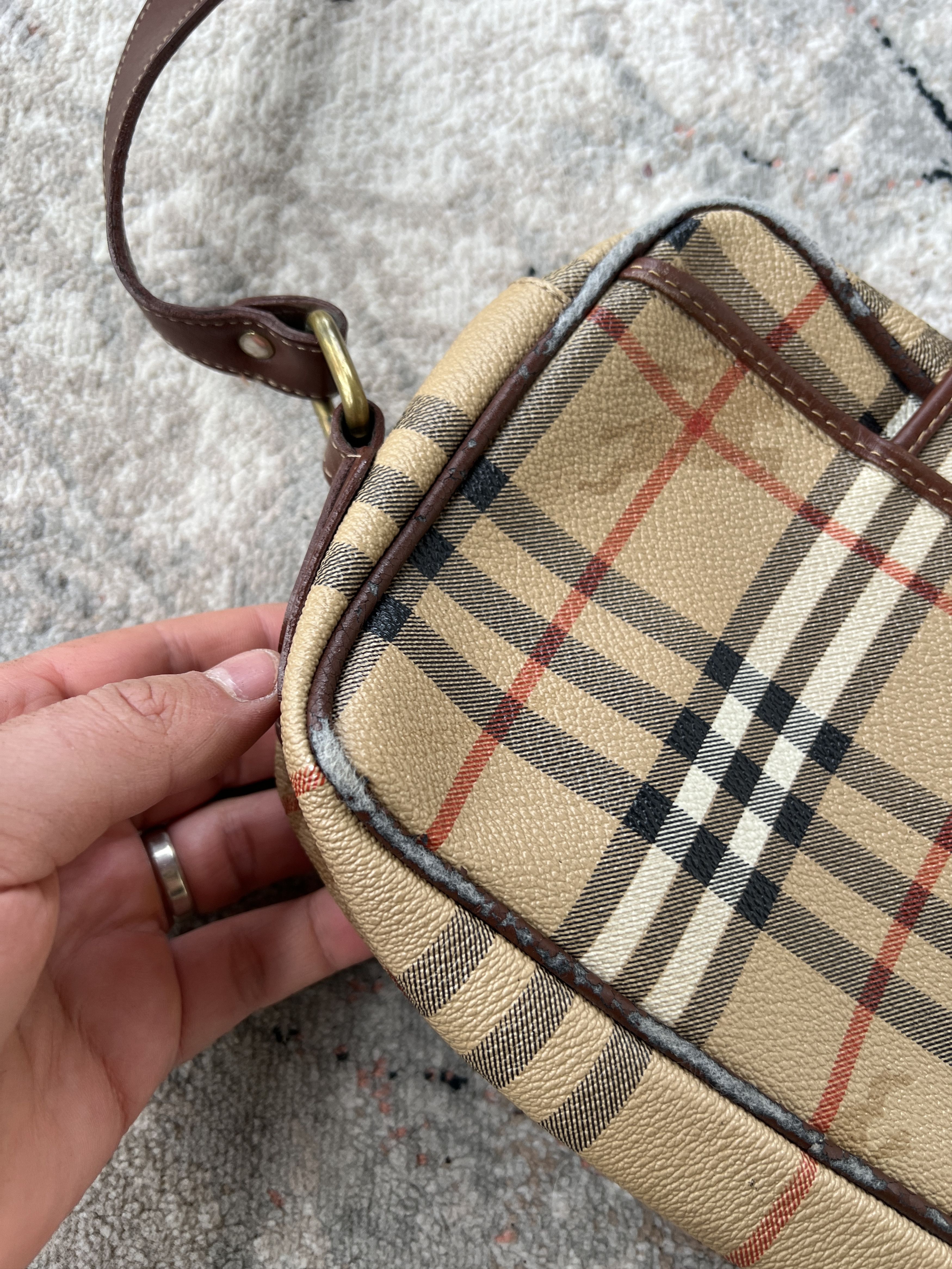 Burberry Burberrys Vintage Bag Size ONE SIZE - 15 Thumbnail