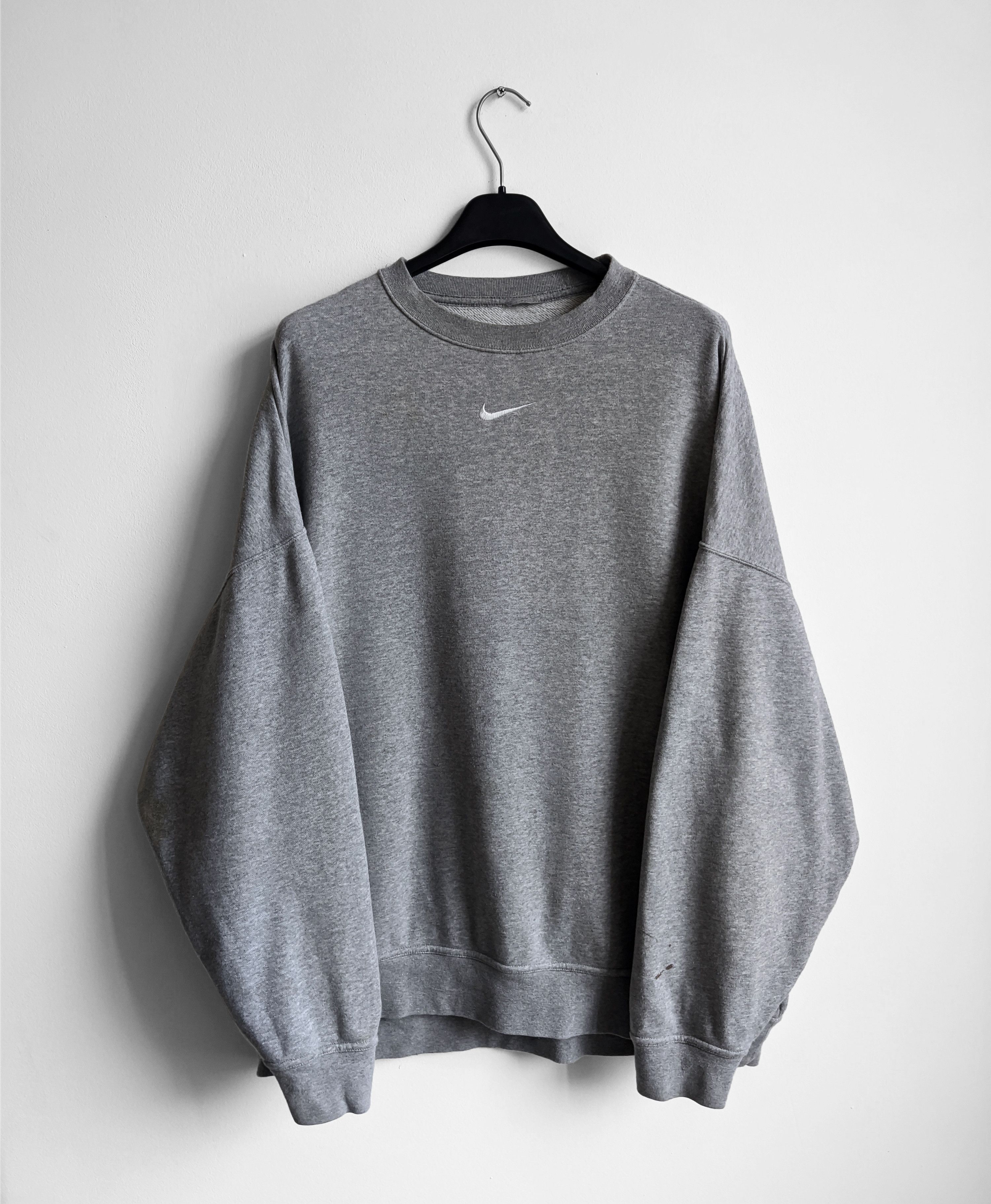 Nike Vintage Nike sweatshirt center swoosh y2k Size US XL / EU 56 / 4 - 1 Thumbnail