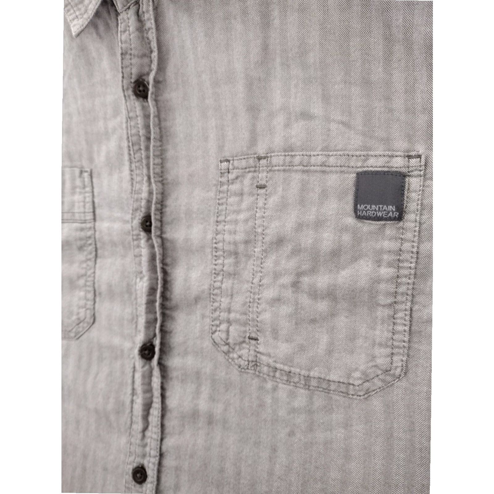 Mountain Hardwear Mountain Hardwear Mens XL Grey Long Sleeve Shirt Size US XL / EU 56 / 4 - 3 Thumbnail