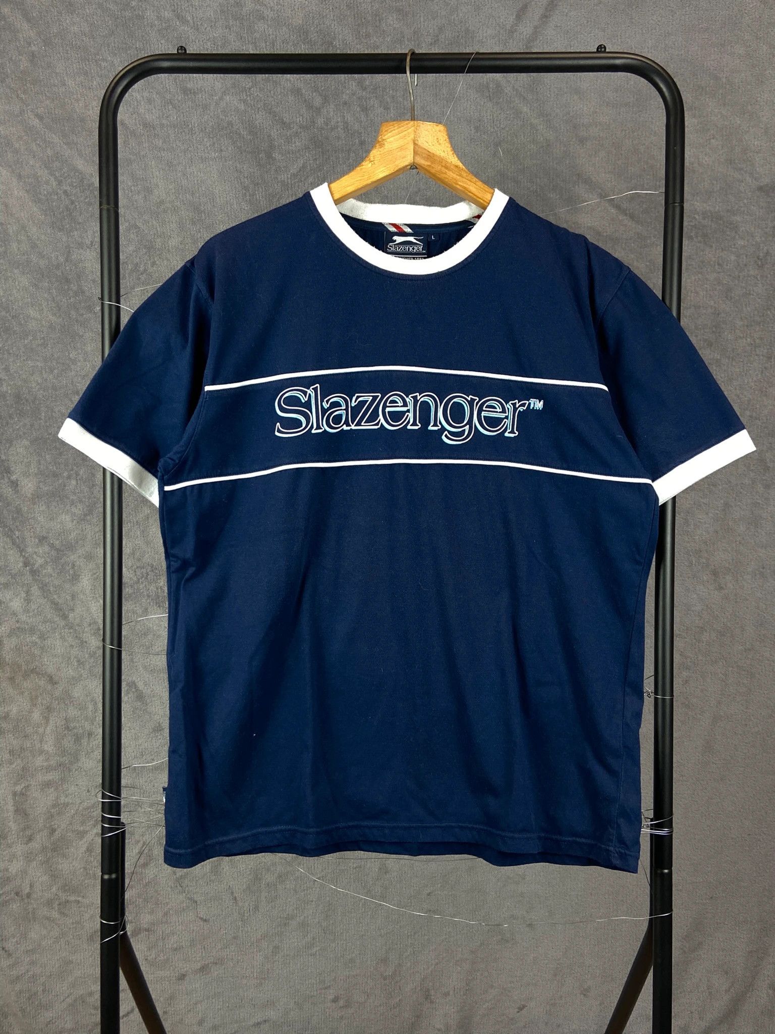 Other Slazenger tee navy clean sporty basic L Size US L / EU 52-54 / 3 - 1 Thumbnail
