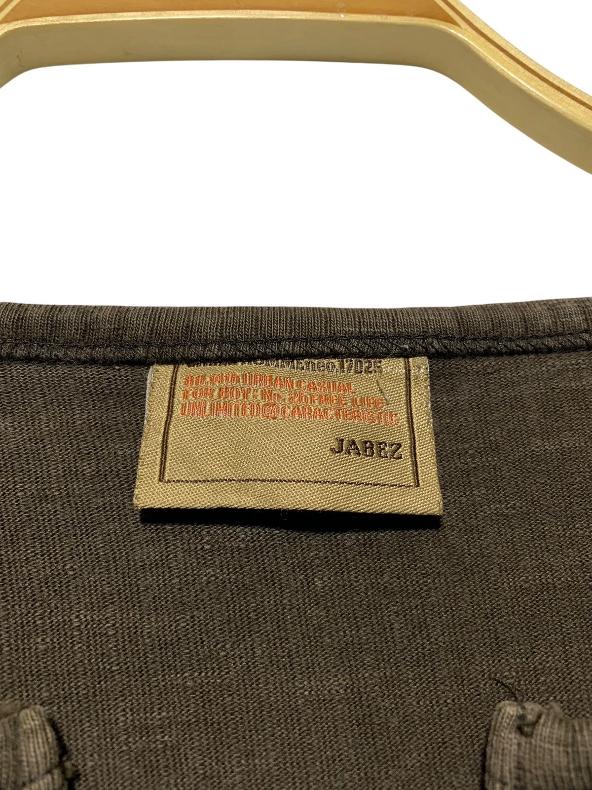 20471120 Y2k Jabez skateboarding poem double layer longsleeve tee Size US M / EU 48-50 / 2 - 10 Thumbnail