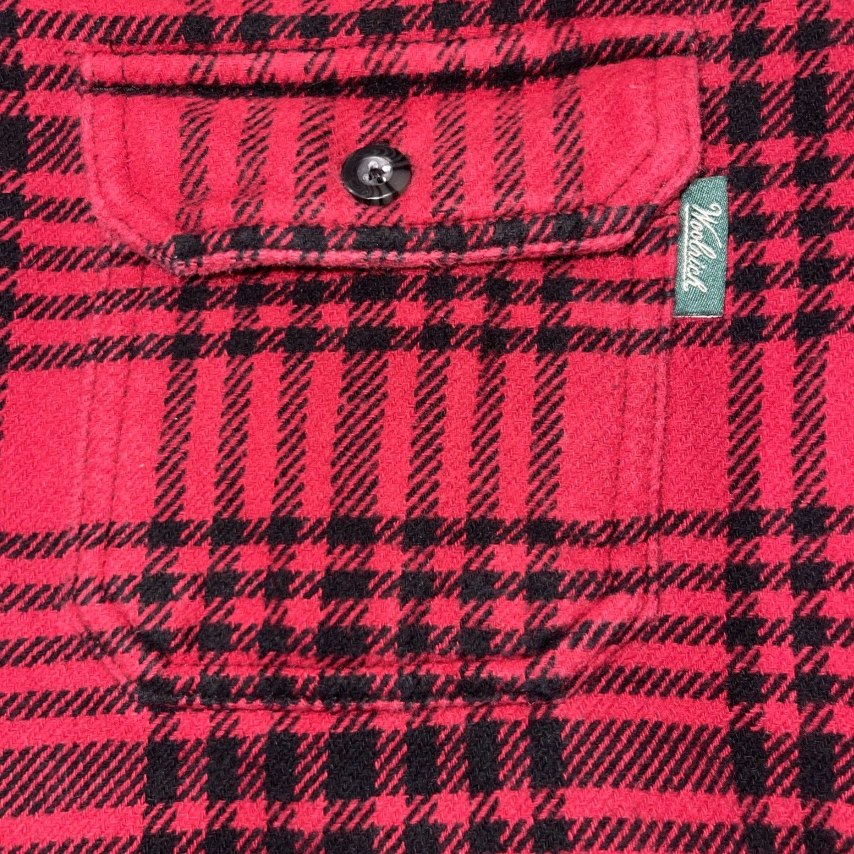 Vintage Woolrich Shirt XXL Red Black Plaid Heavy Flannel Button-Up Long Sleeve Pockets Size US XXL / EU 58 / 5 - 3 Thumbnail