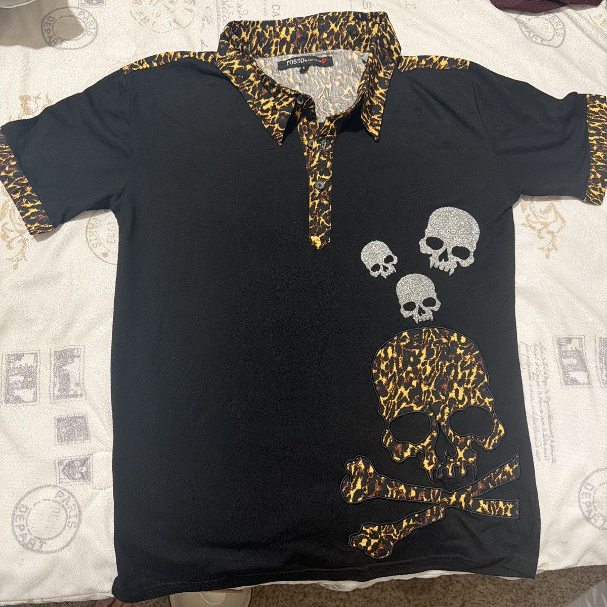 If Six Was Nine Vice fairy leopard polo Size US L / EU 52-54 / 3 - 1 Thumbnail