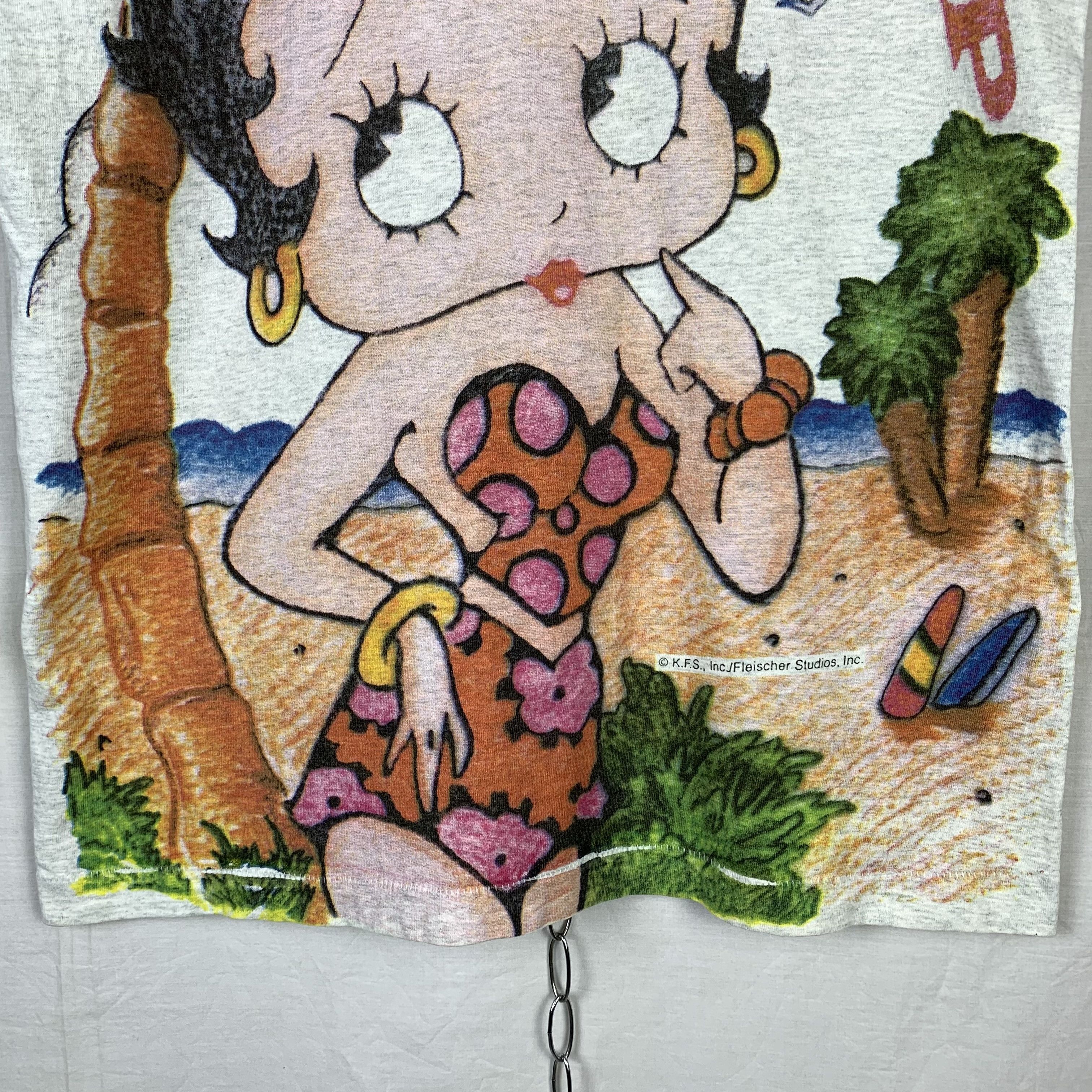 Cartoon Network Vintage Betty Boop AOP Over Print Tshirt Size US L / EU 52-54 / 3 - 3 Thumbnail