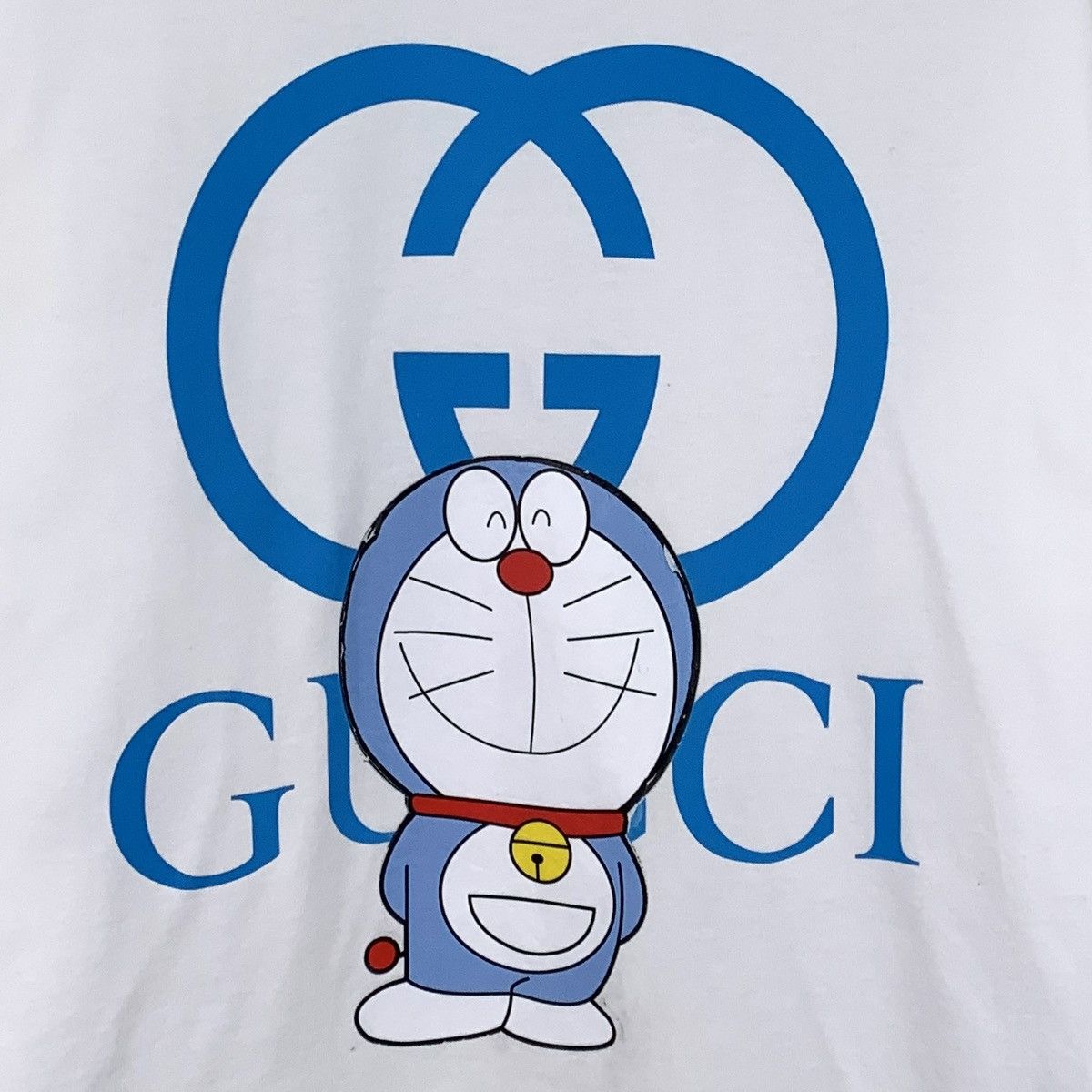 Gucci Gucci x Doraemon Doraemon Print Short Sleeve T-shirt K26WX Size US S / EU 44-46 / 1 - 4 Thumbnail