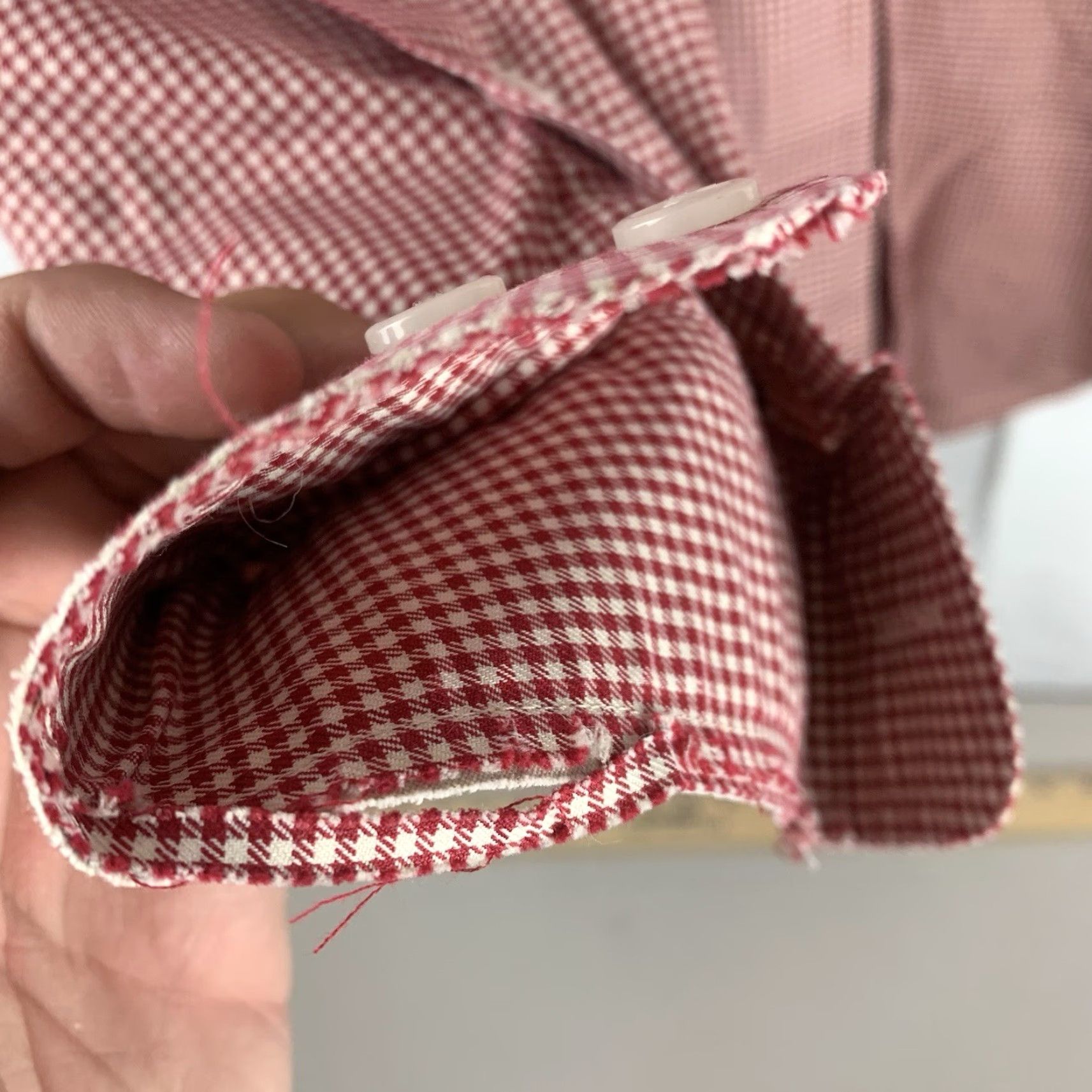 Orvis Orvis Shirt Mens Large Red Gingham Check Long Sleeve Button-Down Cotton Regular L Mens Womens? Size US L / EU 52-54 / 3 - 7 Thumbnail