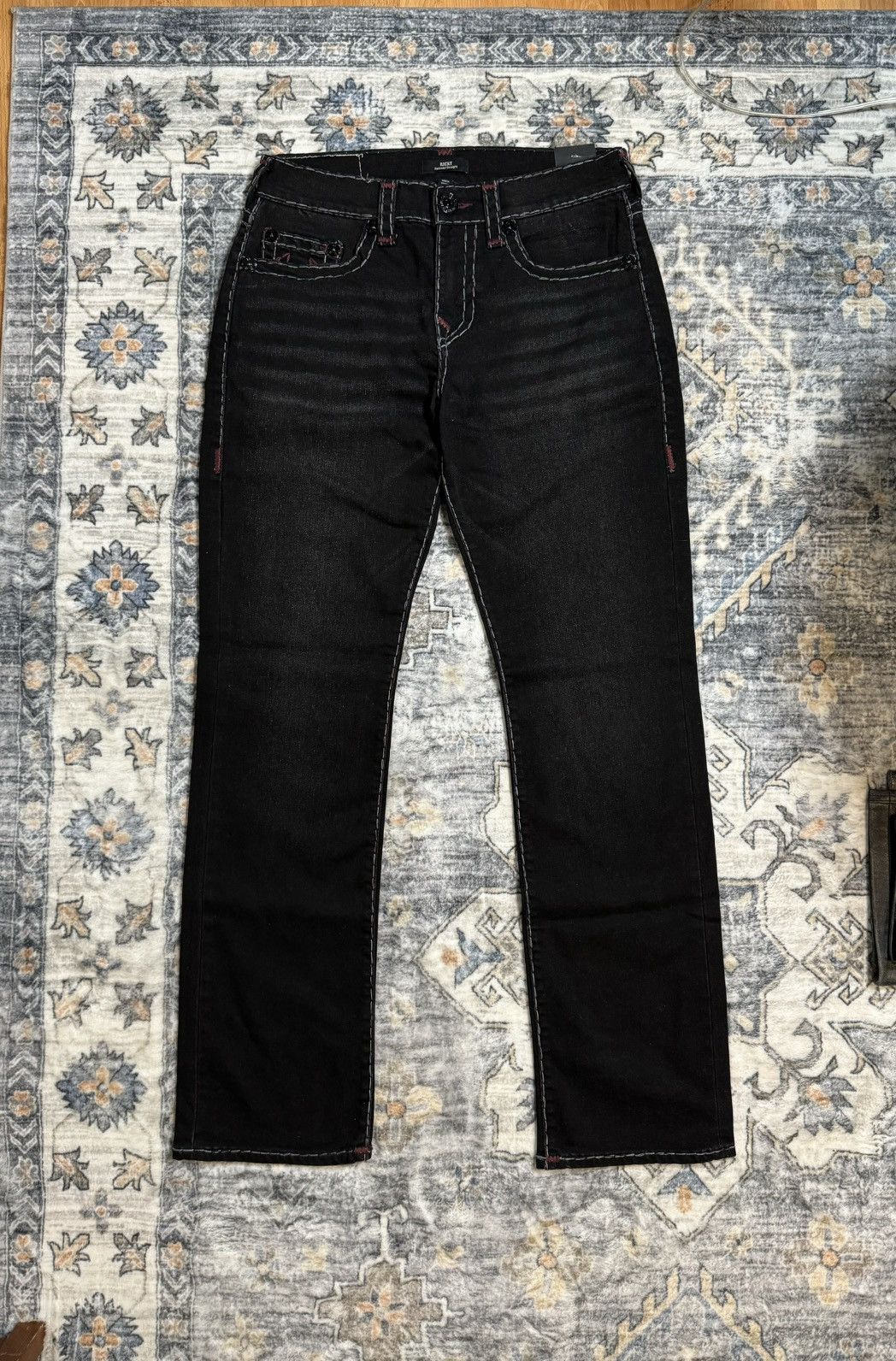 image of True Religion Ricky Jeans in Black, Men's (Size 31)