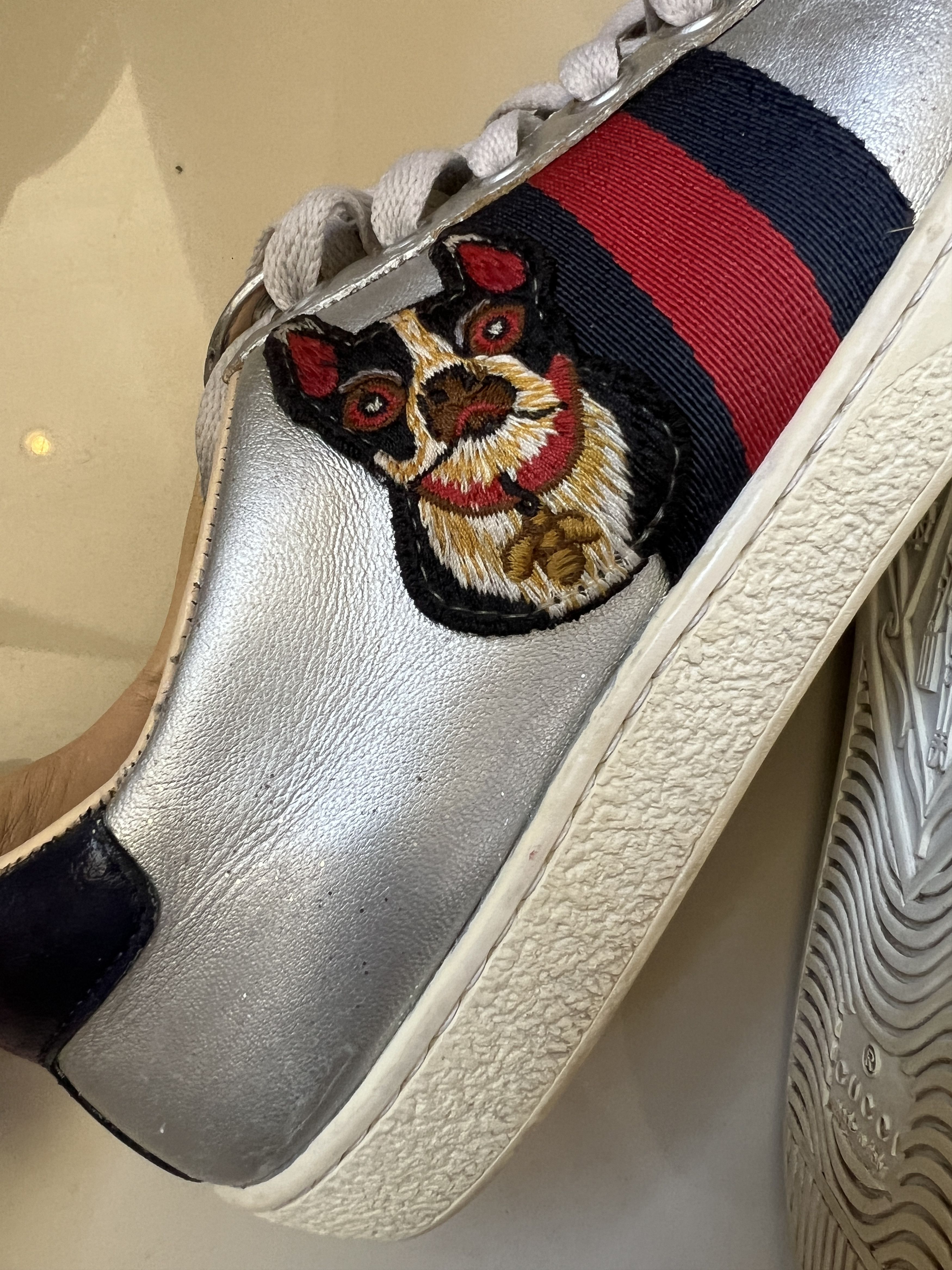 Gucci Gucci Ace sneakers year of the Dog Limited Edition EU 36 Size US 6 / IT 36 - 9 Thumbnail