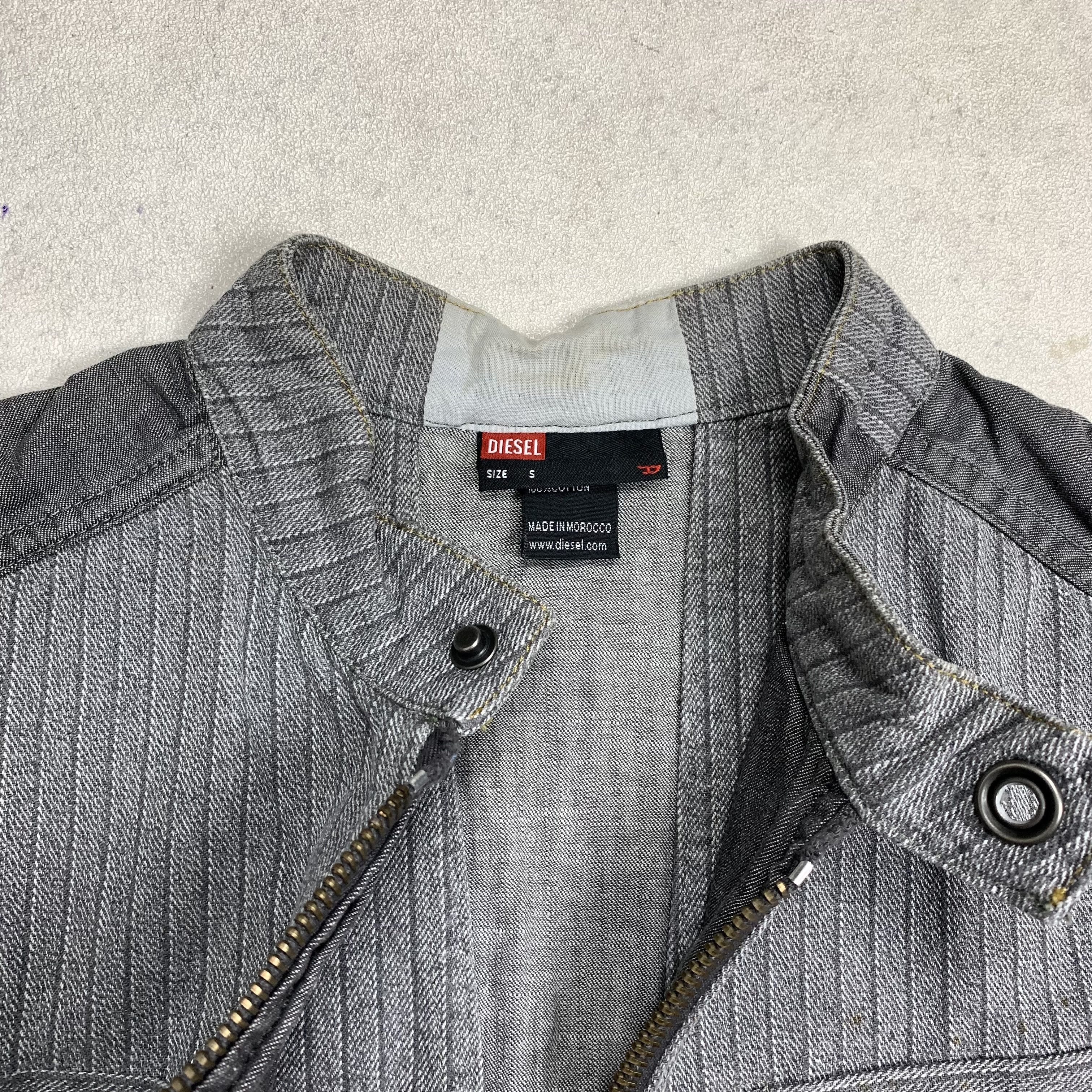 Diesel Vintage Diesel Y2K Denim Jacket Size US S / EU 44-46 / 1 - 6 Thumbnail