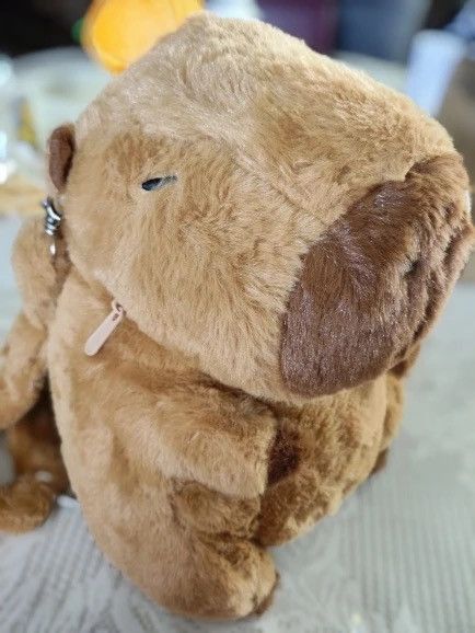 Japanese Brand Capybara Plush Backpack Size ONE SIZE - 7 Thumbnail