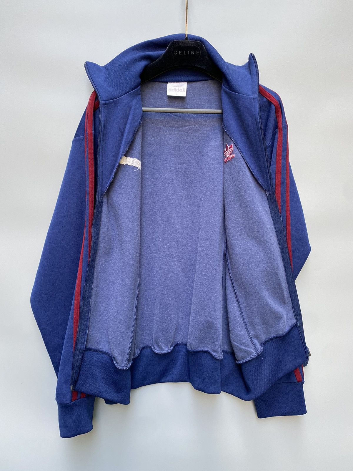 Adidas × Rap Tees × Vintage 1999 Adidas Lazy Muthafucka-DJ Tommy- Exclusive Track Jacket Size US M / EU 48-50 / 2 - 12 Thumbnail