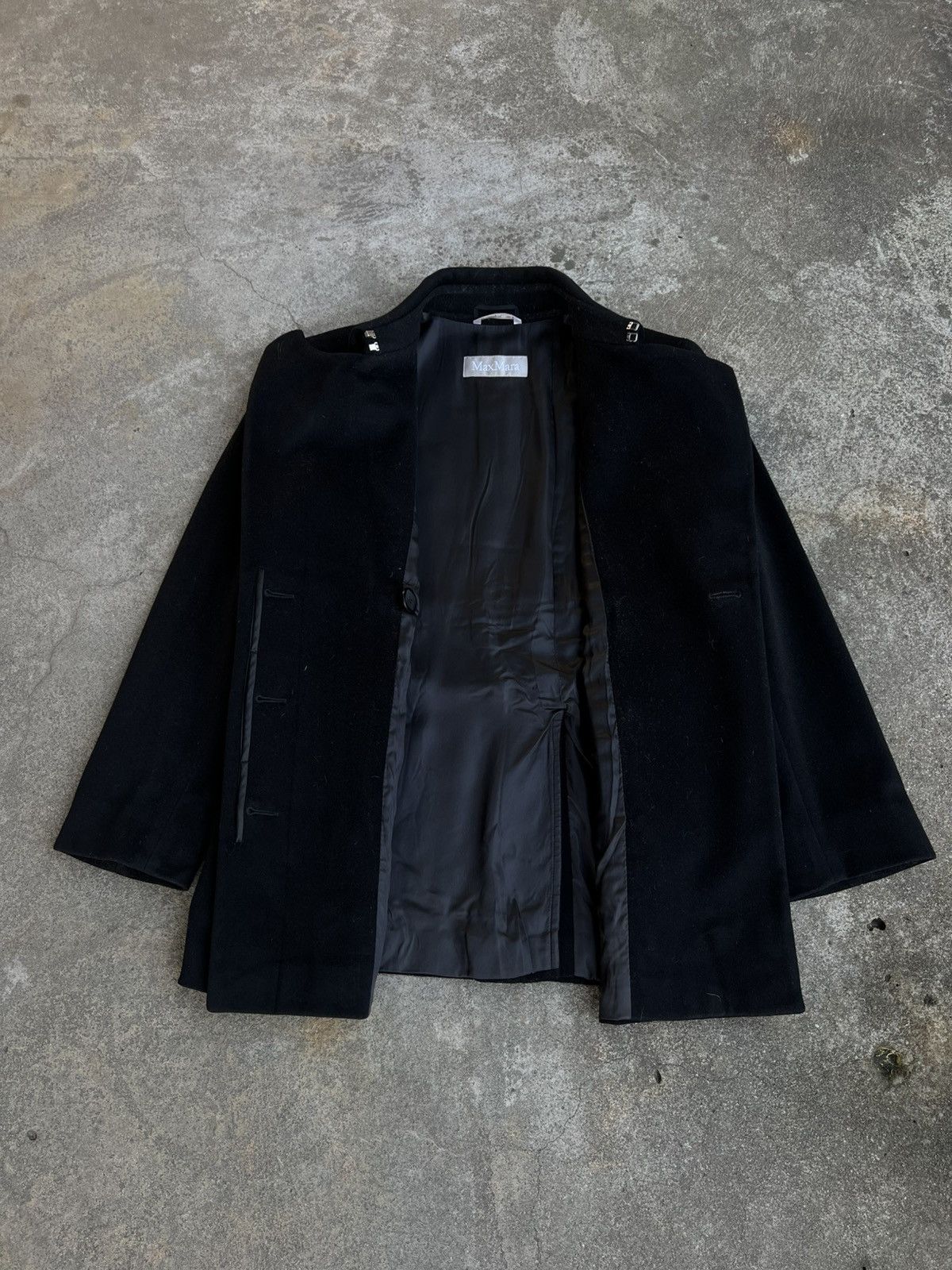 Max Mara Max Mara Wool Double Breasted Short Coat Jacket Size It 42 Size M / US 6-8 / IT 42-44 - 7 Thumbnail