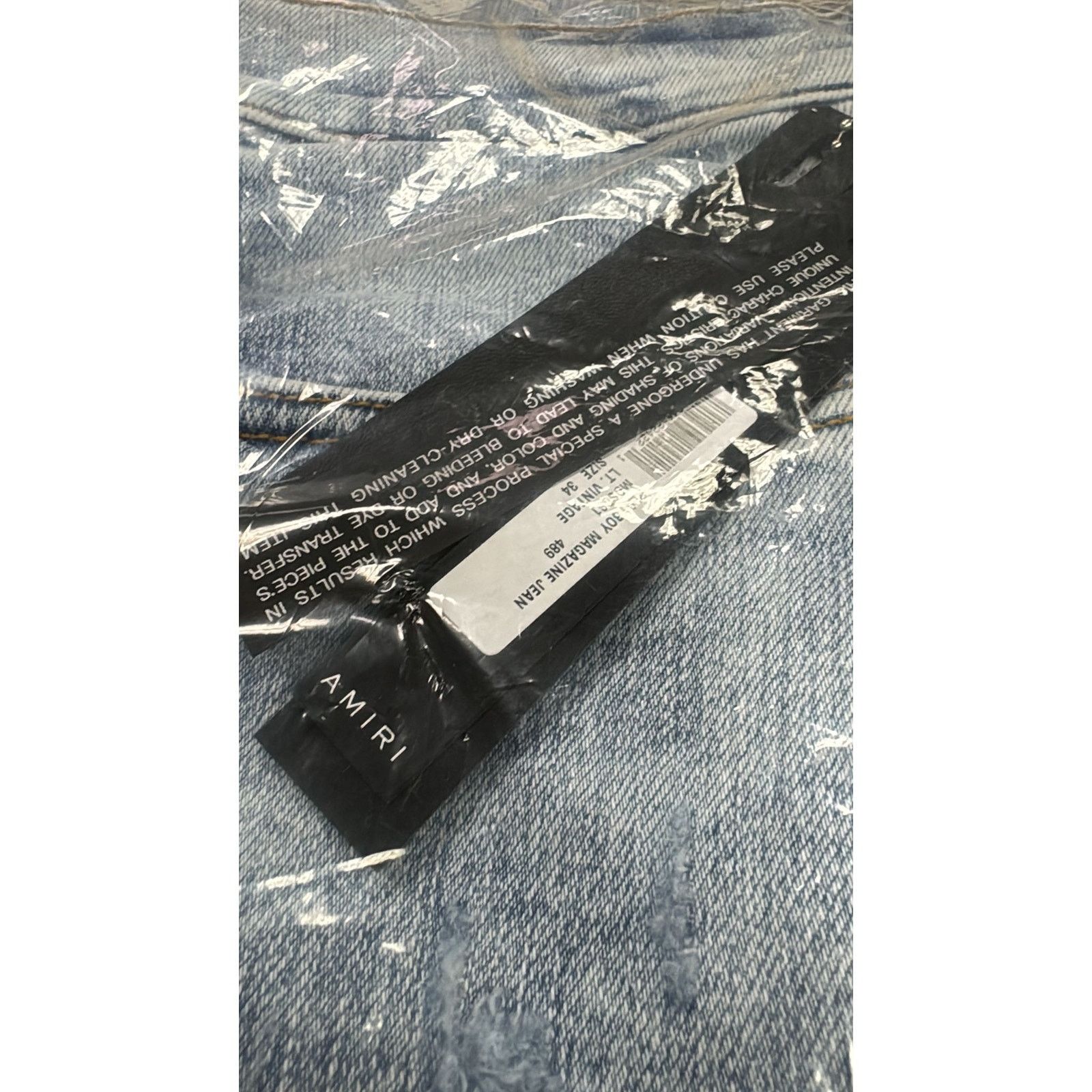 Amiri o1rshd1 Q:3 / Playboy Magazine Jean in LT.Vintage Size US 34 / EU 50 - 21 Thumbnail