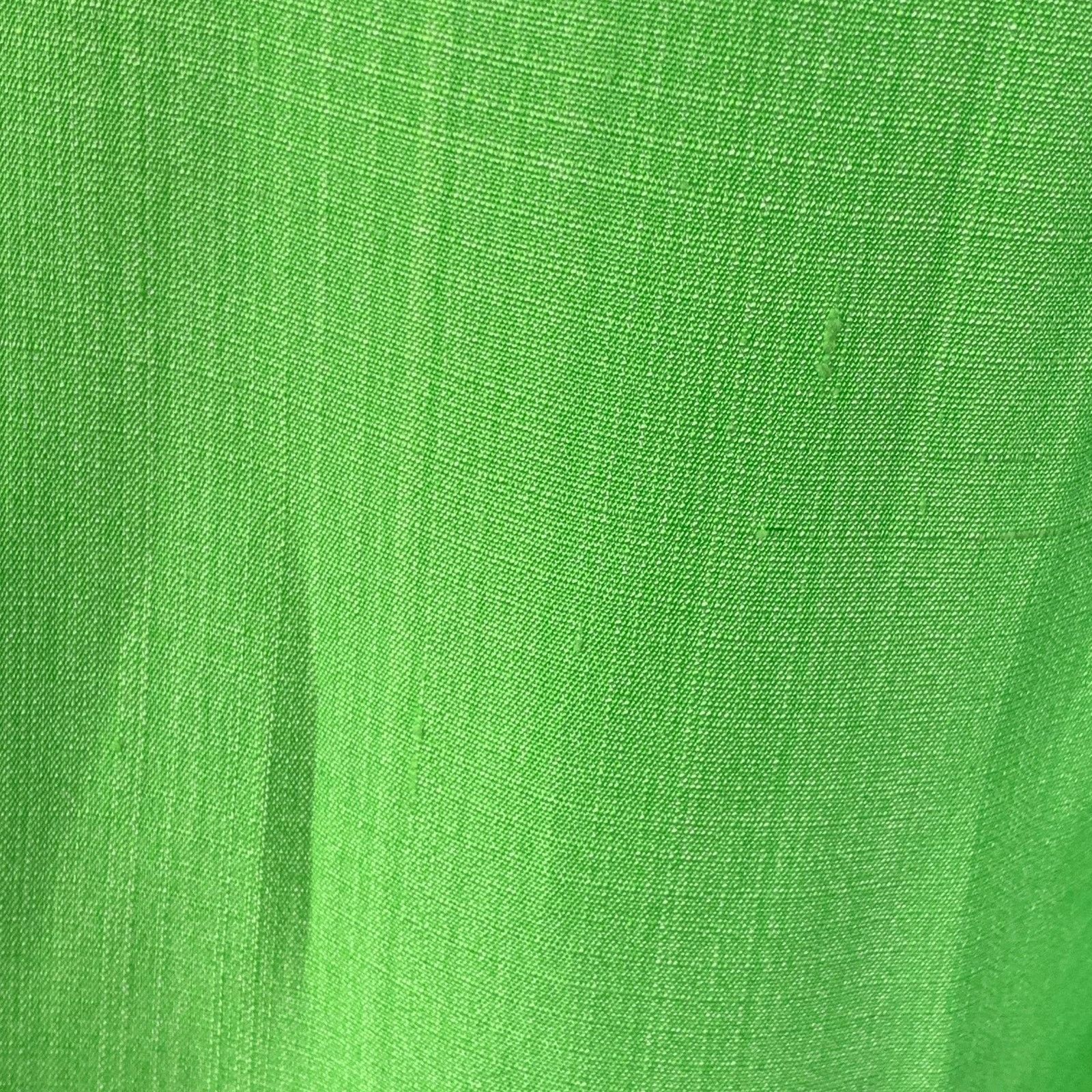 Jacquemus S Le Splash Green White Viscose Silk Double Breasted Blazer Size S / US 4 / IT 40 - 6 Thumbnail