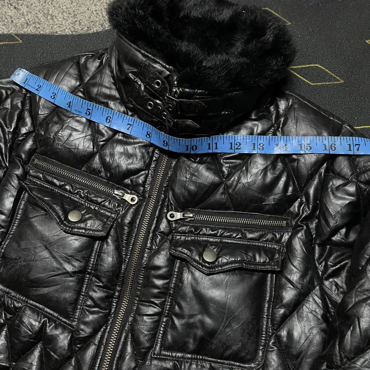 If Six Was Nine × JACKROSE × Share Spirit Homme ☠️DOPE☠️☠️- JACKROSE QUILTED PUFF BIKERS JACKET DETACHED FURR Size US M / EU 48-50 / 2 - 15 Thumbnail