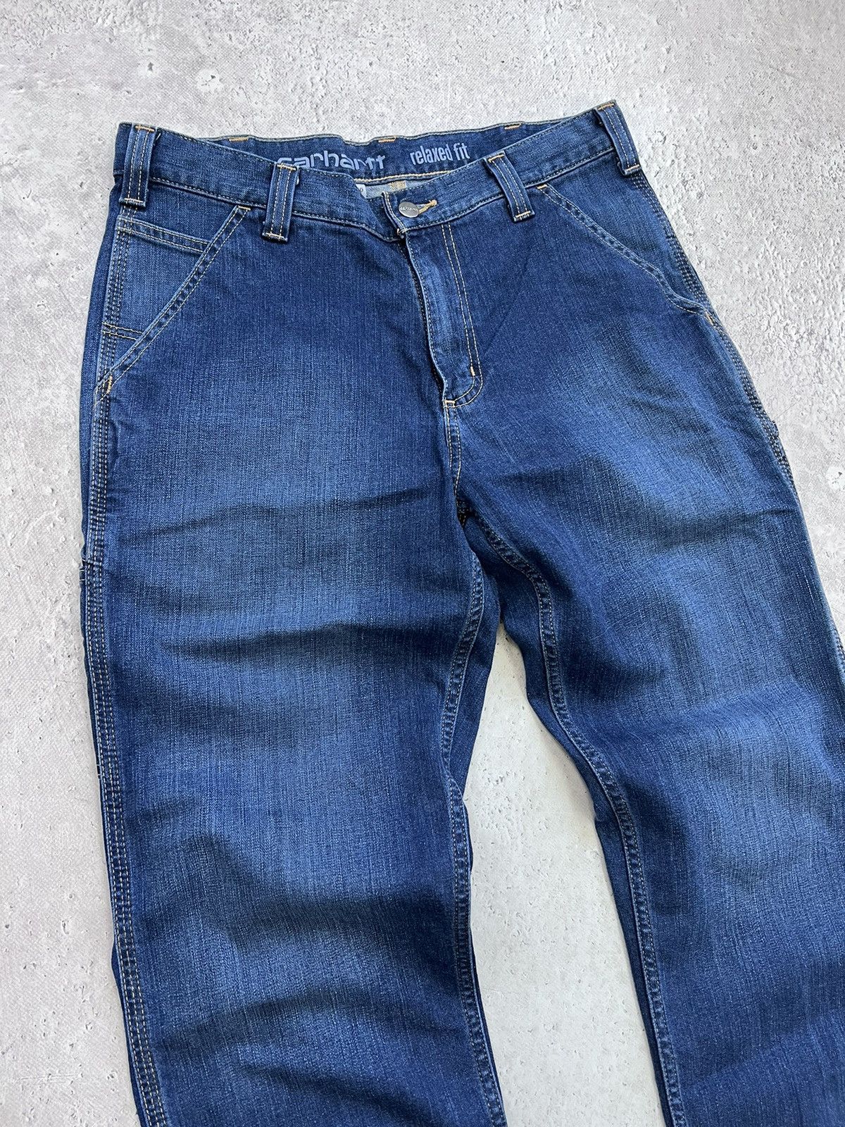 Carhartt × Vintage Carhartt Relaxed Loose Fit Y2k Baggy Carpenter Pants B324 Size US 32 / EU 48 - 11 Thumbnail
