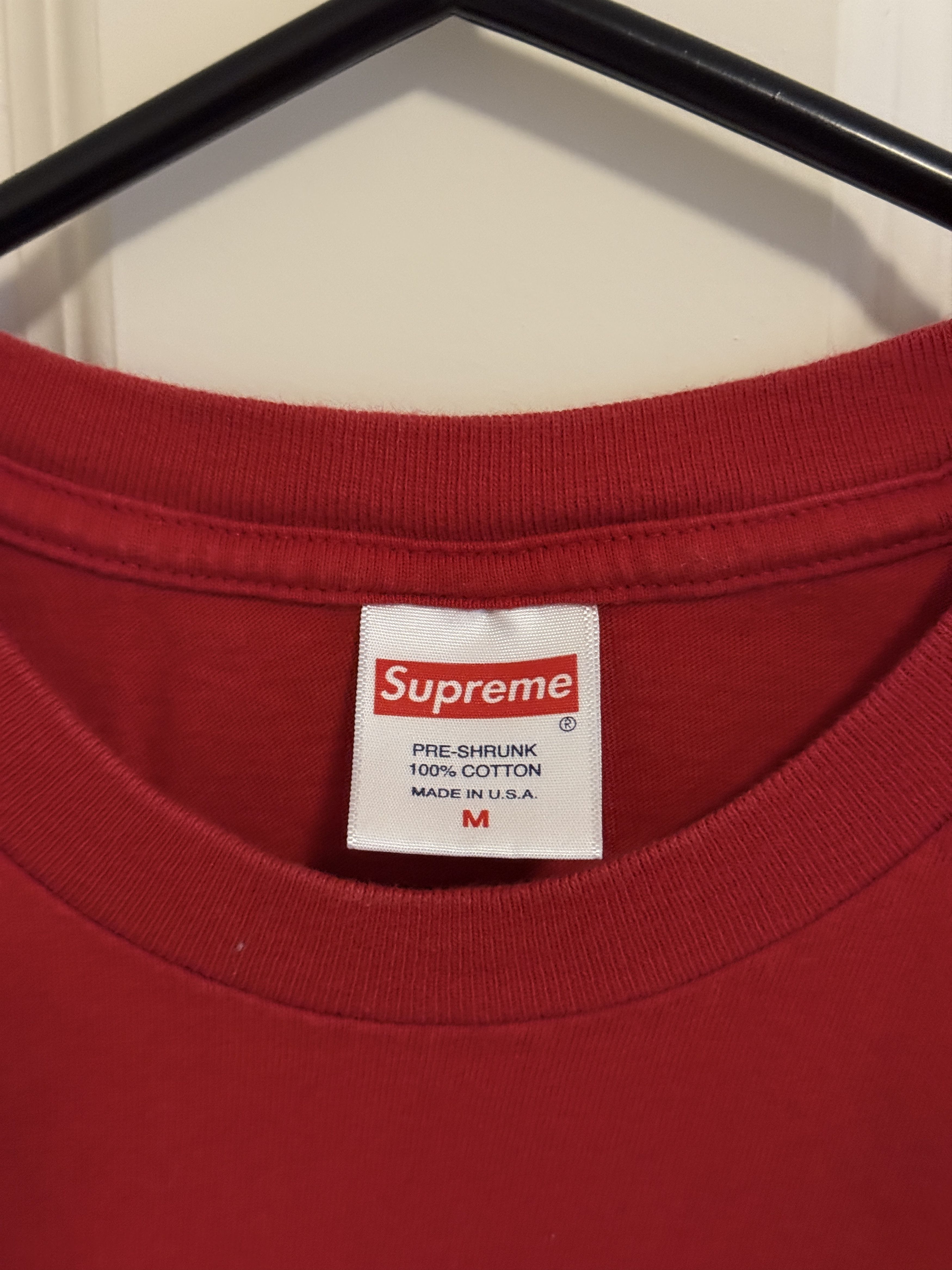 Supreme Supreme Slap Shot T-Shirt, Red Size US L / EU 52-54 / 3 - 3 Thumbnail