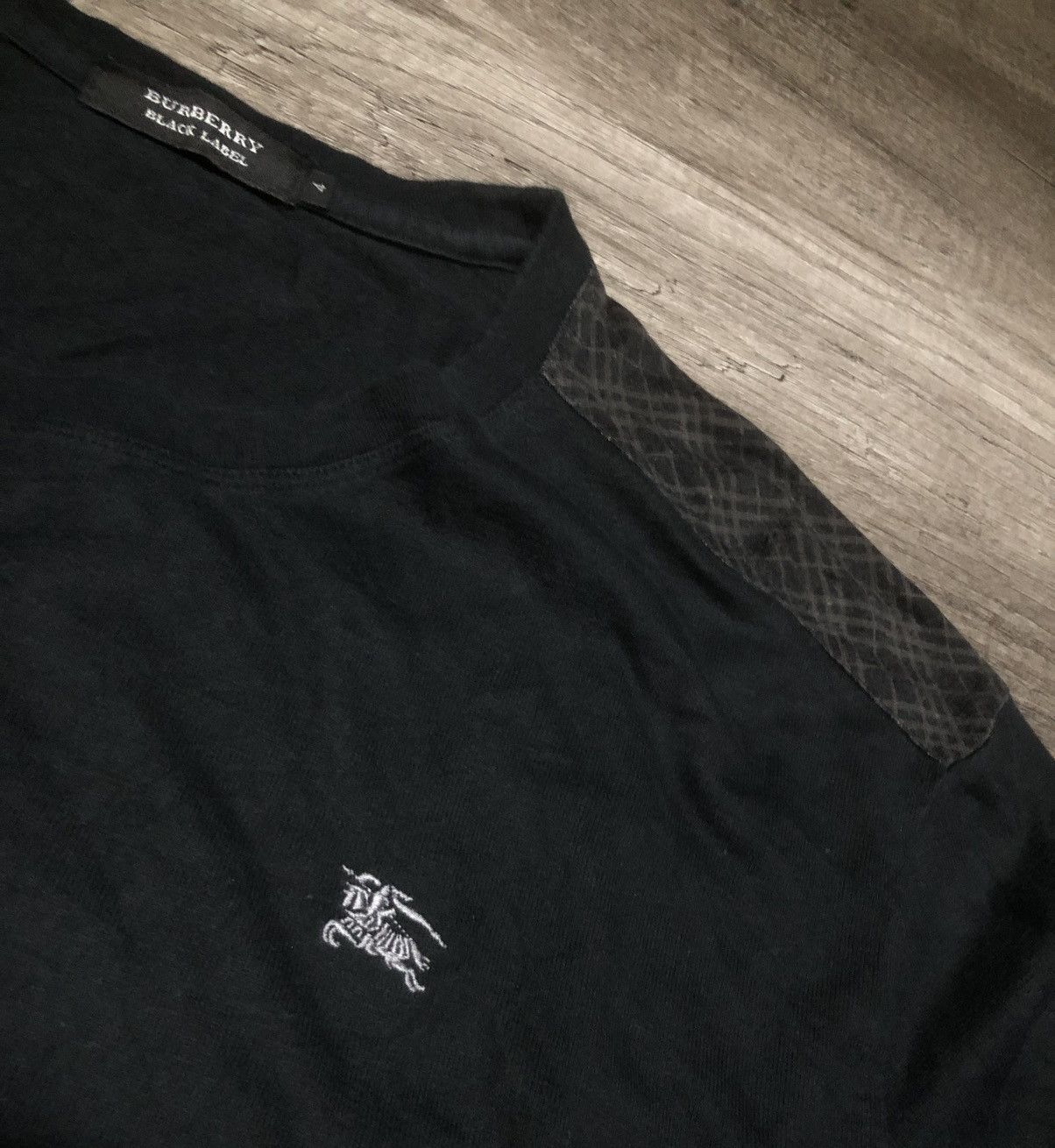 Burberry Burberry Long Sleeve Tee Shirt Size US M / EU 48-50 / 2 - 2 Thumbnail