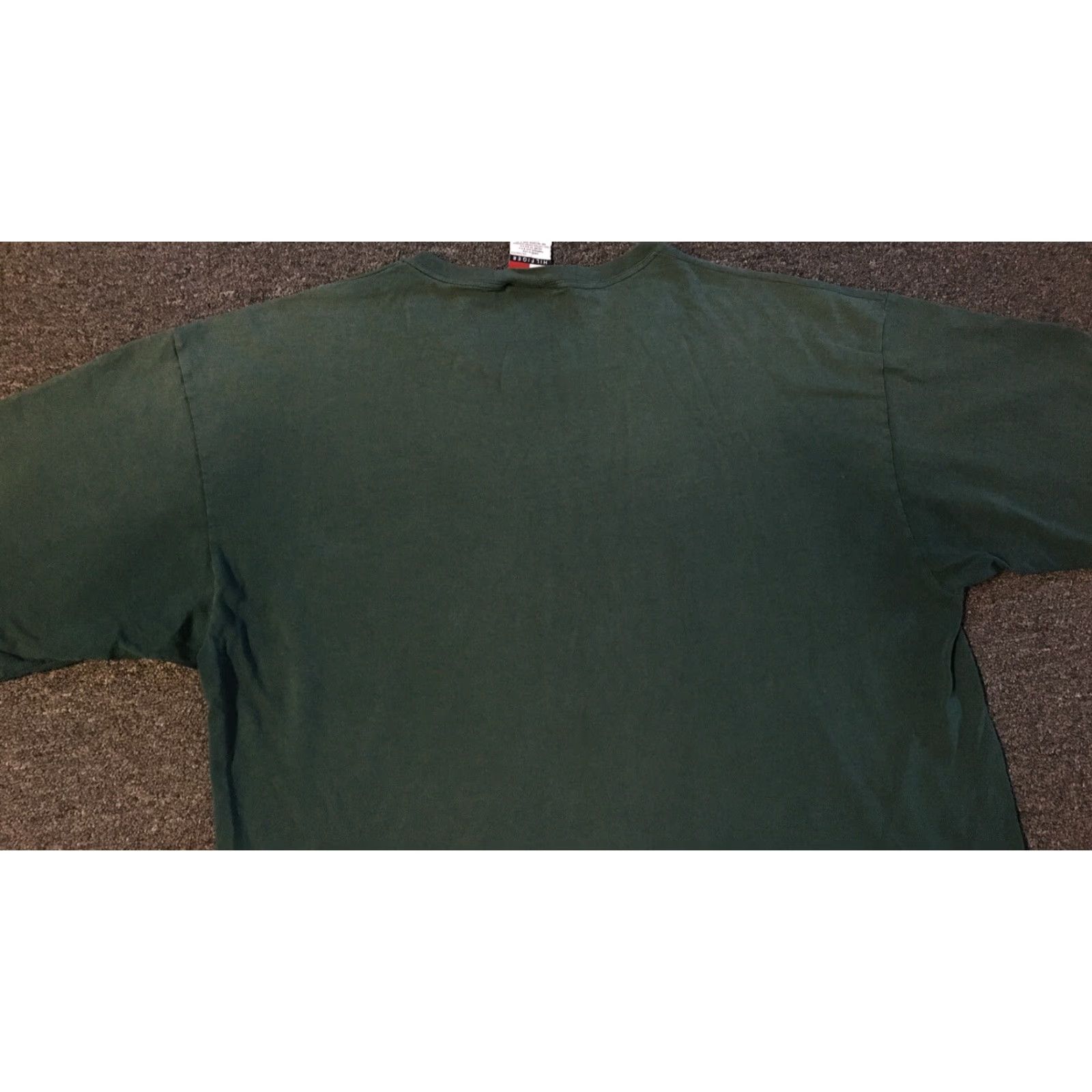 Tommy Hilfiger VINTAGE Tommy Hilfiger Shirt XXL Green 90s Crest Logo USA Grunge Hip Hop Classic Sports University Football Basketball 80s 90s Size US XXL / EU 58 / 5 - 7 Thumbnail