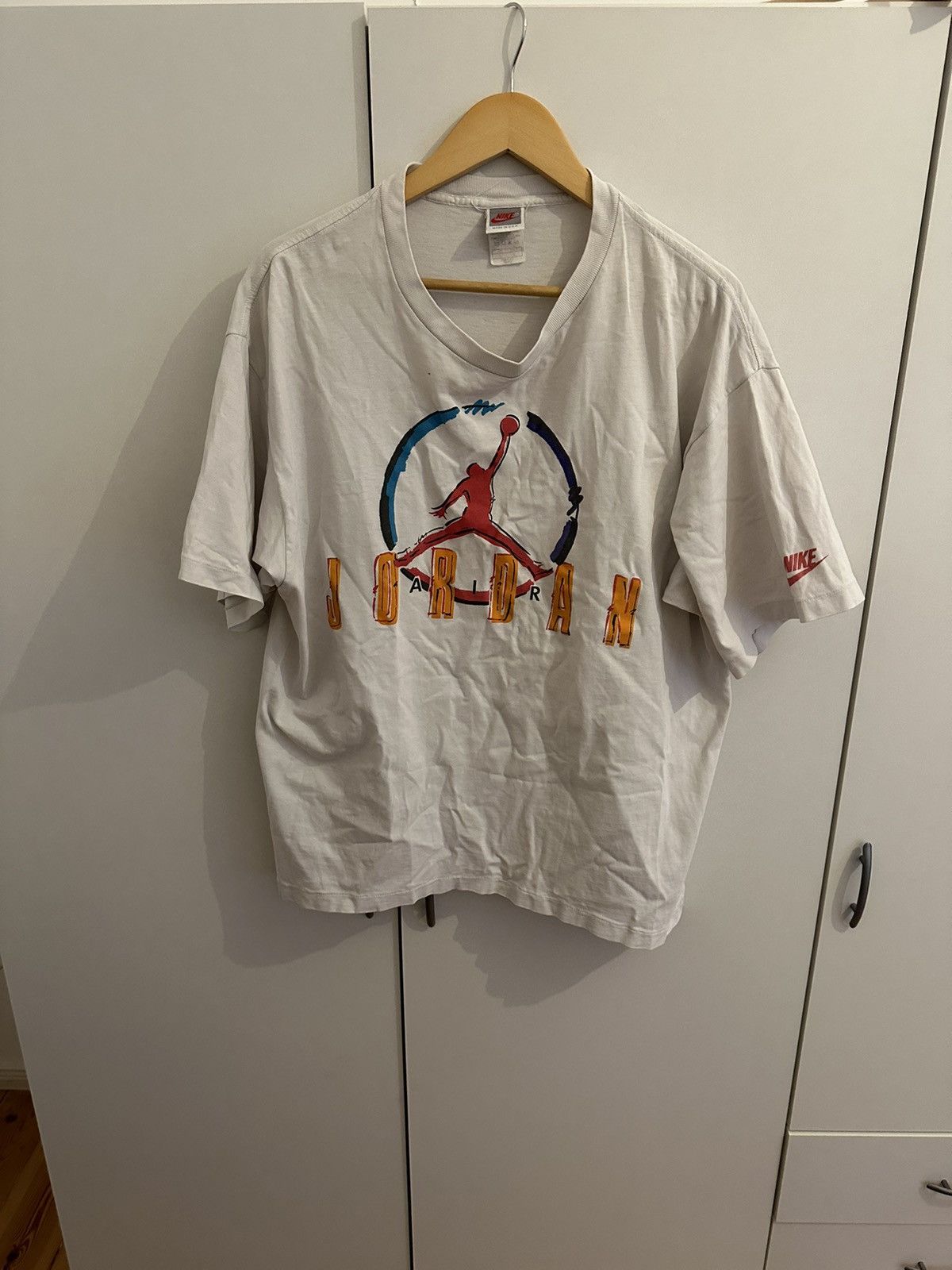 Nike Nike Air Jordan Shirt T-Shirt Size XL Vintage Jordan Shirt Size US L / EU 52-54 / 3 - 3 Thumbnail