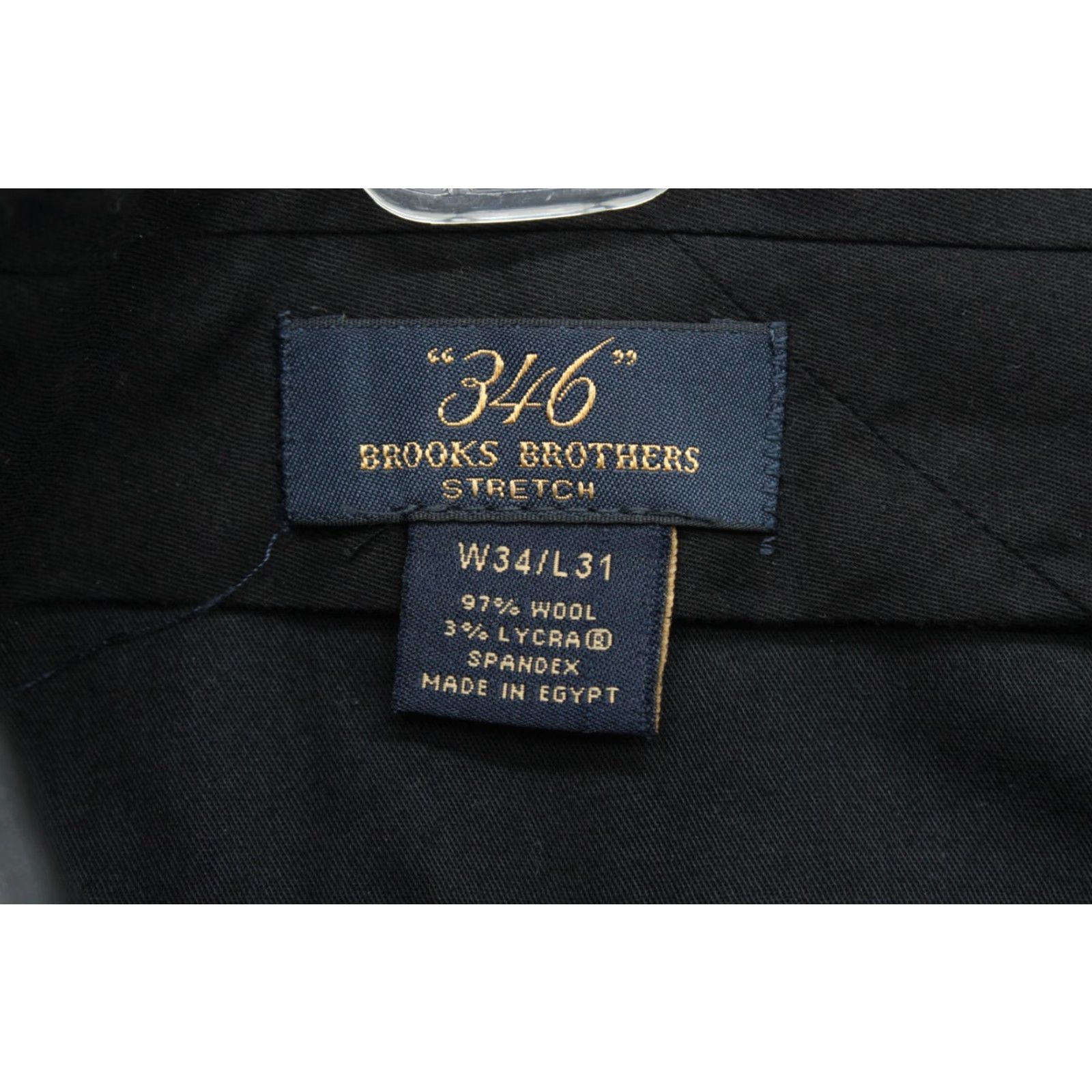 Brooks Brothers Brooks Brothers Dress Pants Men's 34x31 Dark Gray Wool Blend Stretch Classic Pants Regular 34 Gray Office Wear Men/City Preppy Size US 34 / EU 50 - 6 Thumbnail