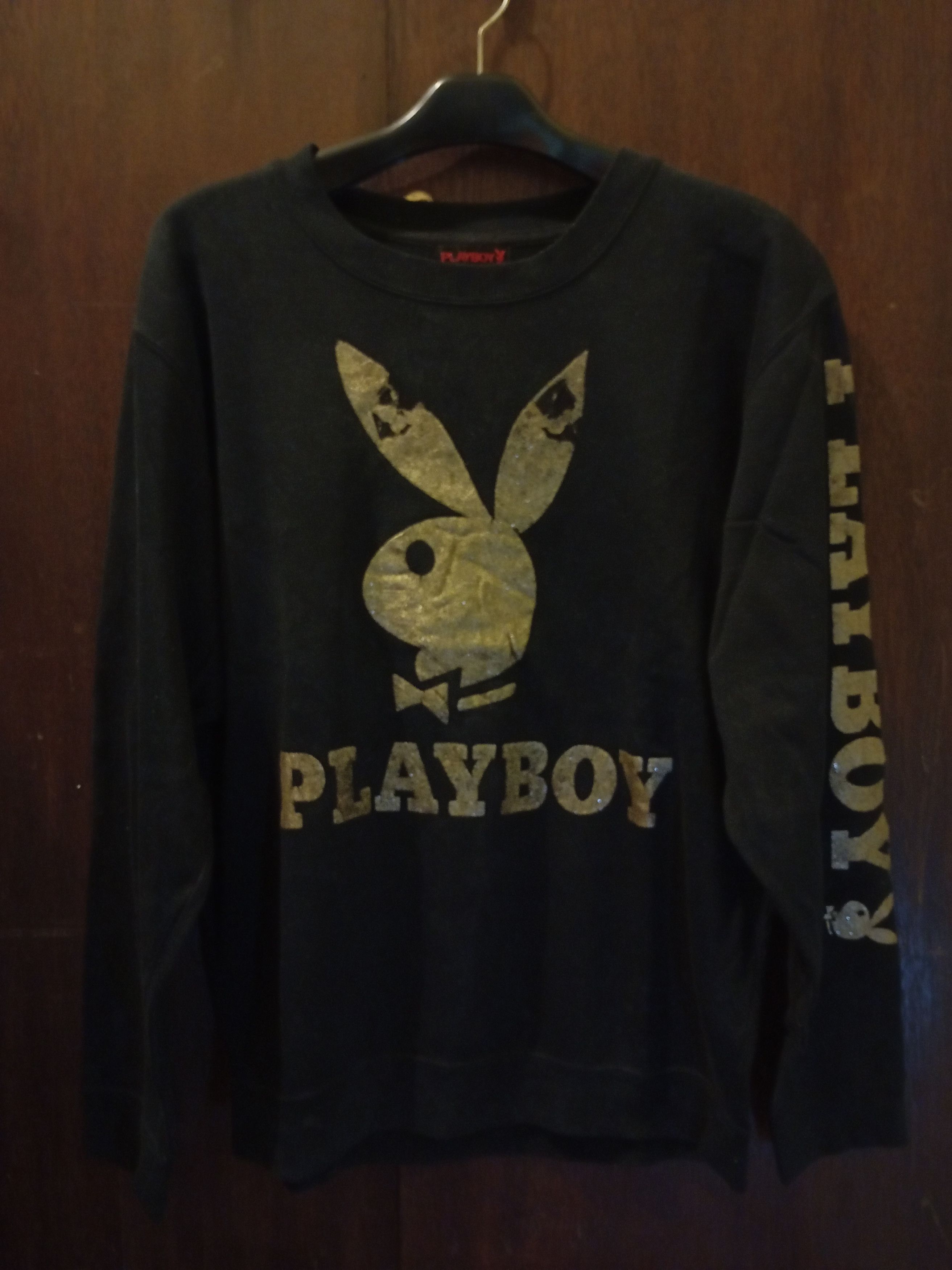 Playboy Distressed Playboy Sweatshirts Size US L / EU 52-54 / 3 - 1 Thumbnail