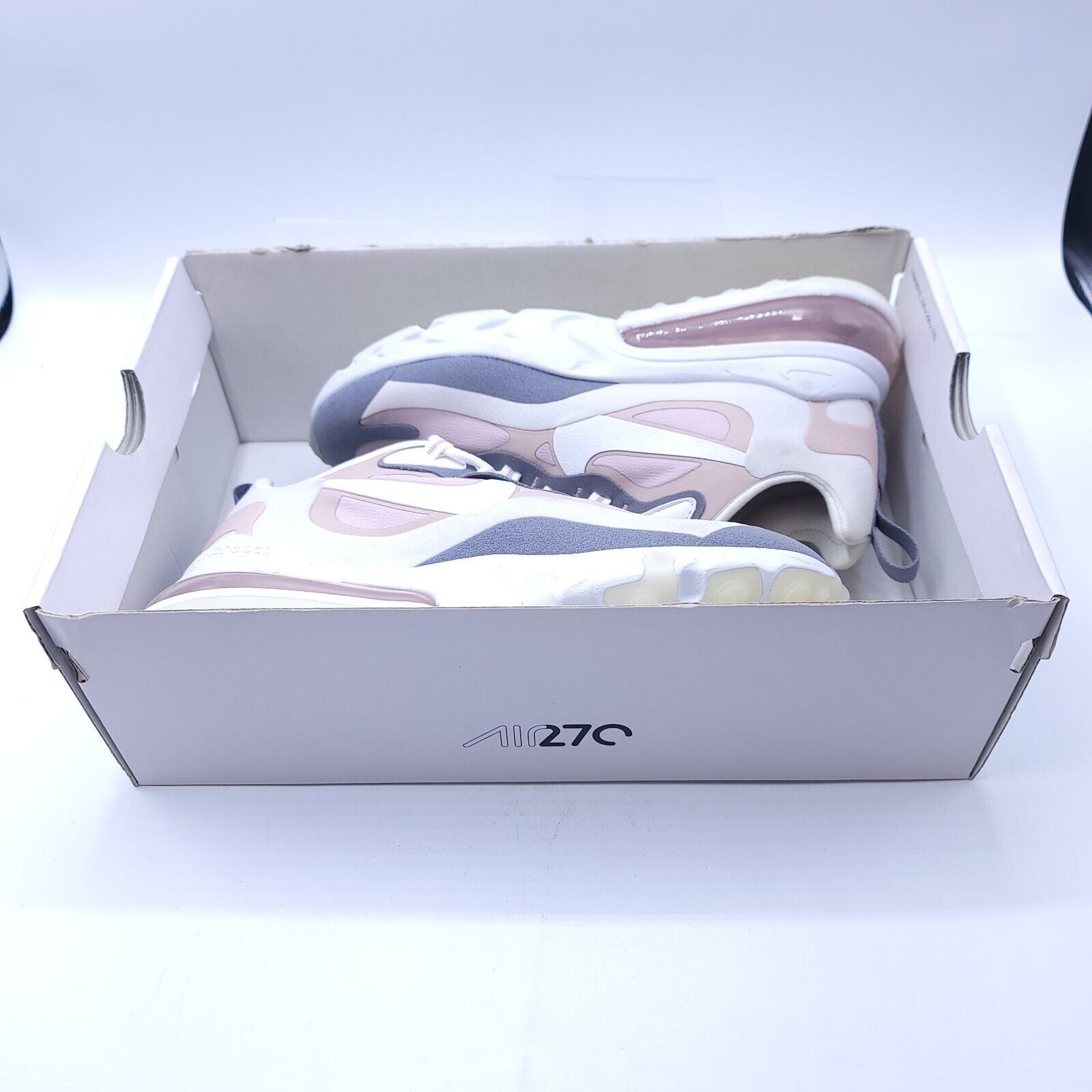 Nike Nike Air Max 270 React Athletic Shoe Women Size 7 CI3899-500 Size US 7 / IT 37 - 11 Thumbnail