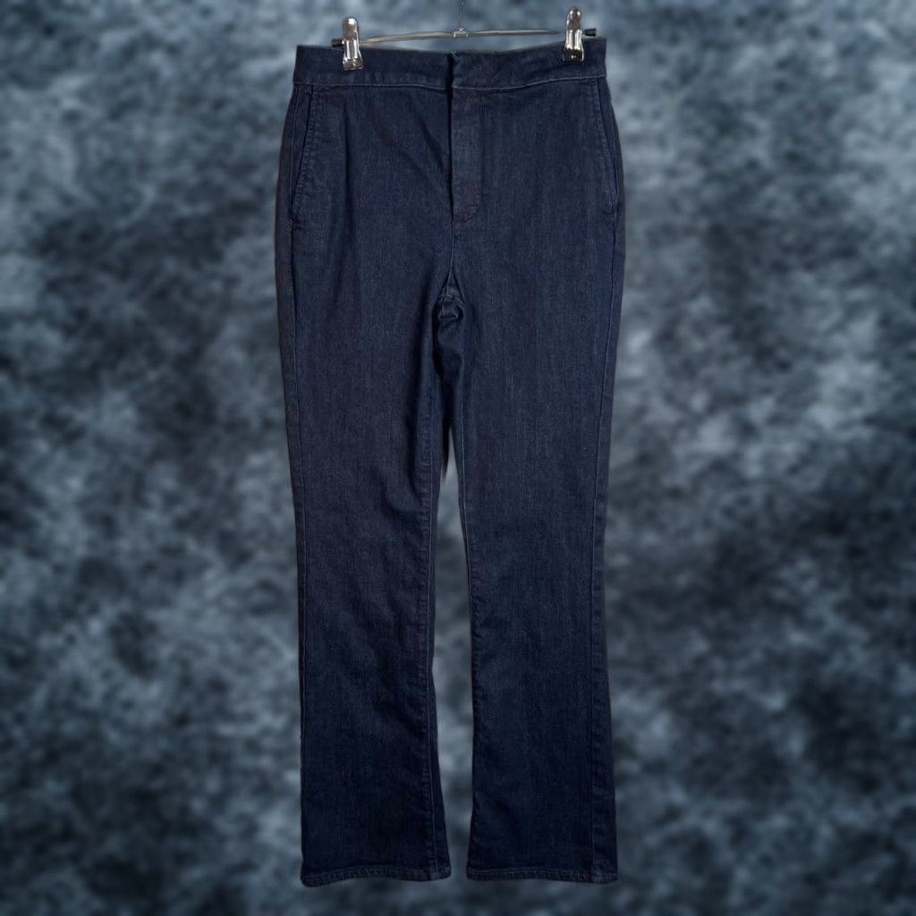 J.Crew J.CREW Jeans Denim Bootcut Slim Stretch Dark Wash 26 Womens Regular 30in Inseam Blue Boot Cut Jeans Size 26" / US 2 / IT 38 - 1 Thumbnail