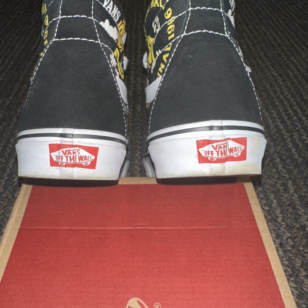 Vans × Zumiez Vans Sk8-Hi Better Day Black & White Skate Shoes Size US 10.5 / EU 43-44 - 4 Thumbnail