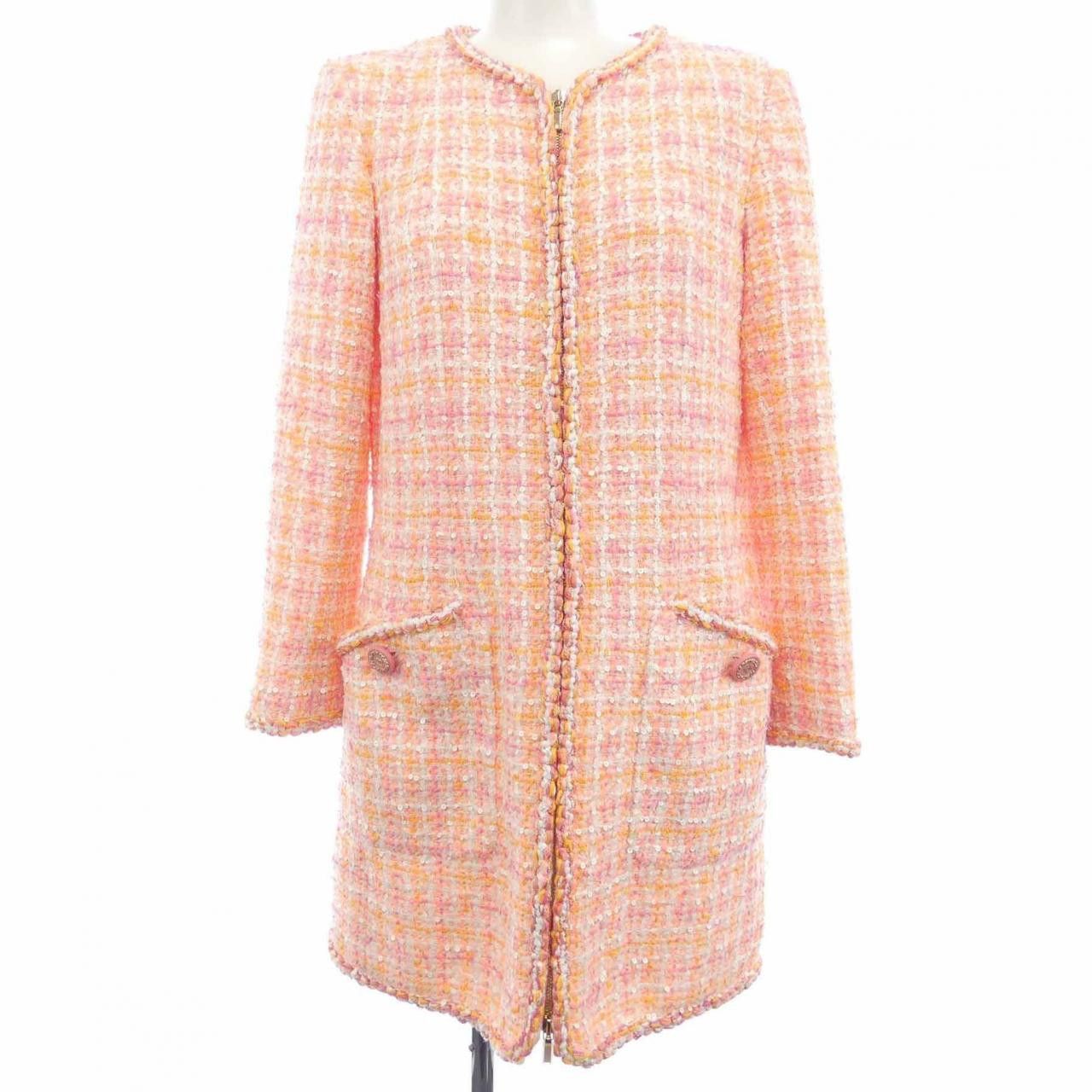 Chanel Chanel Chanel P60361V45802 19C Coat Others Outerwear P60361V45802 19C DUTY FREE for USA Size ONE SIZE - 1 Thumbnail
