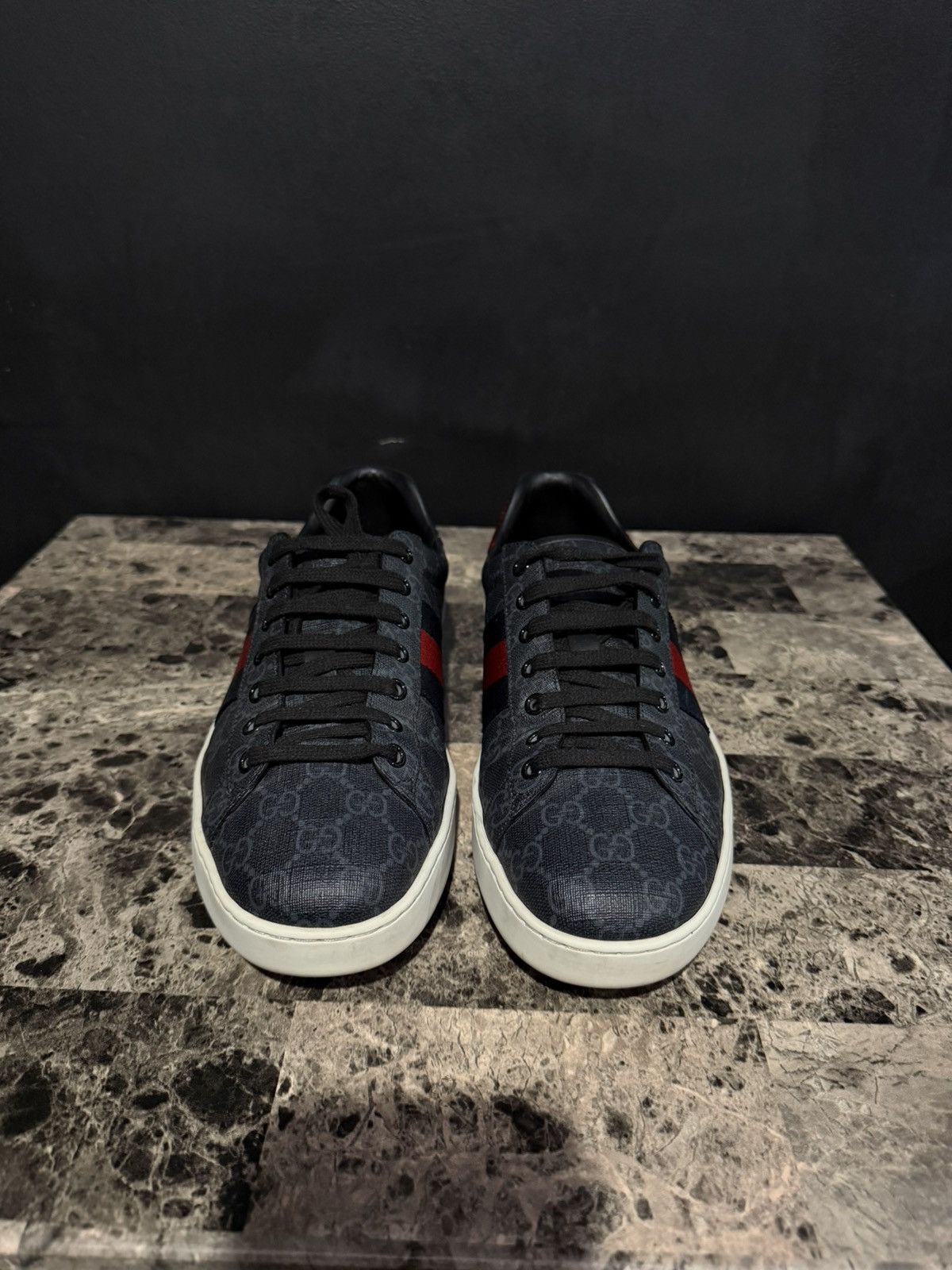 Gucci Gucci Ace GG Supreme Size US 10.5 / EU 43-44 - 5 Thumbnail
