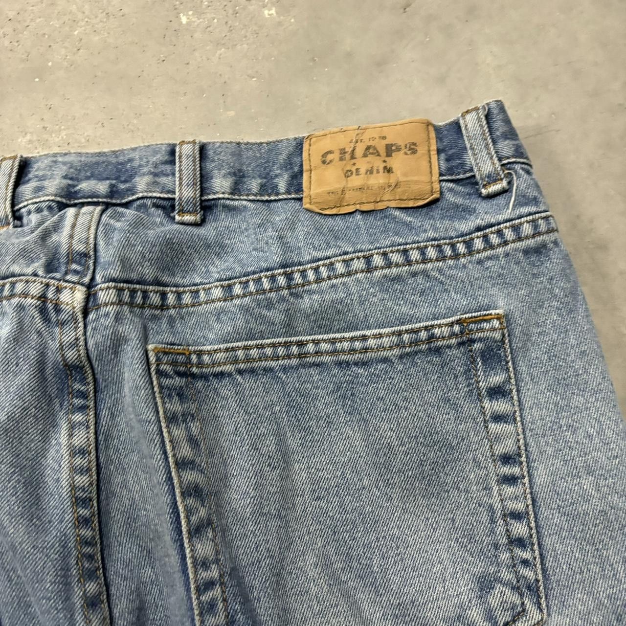 Japanese Brand × Vintage Crazy Vintage Y2K/2000s Medium Wash Essential Denim Jeans! Size US 34 / EU 50 - 7 Thumbnail
