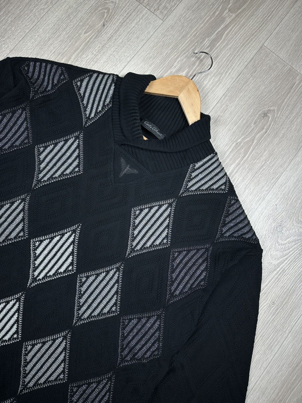Carlo Colucci × Vintage Vintage Carlo Colucci Personality Sweater Cardigan Size US XL / EU 56 / 4 - 3 Thumbnail