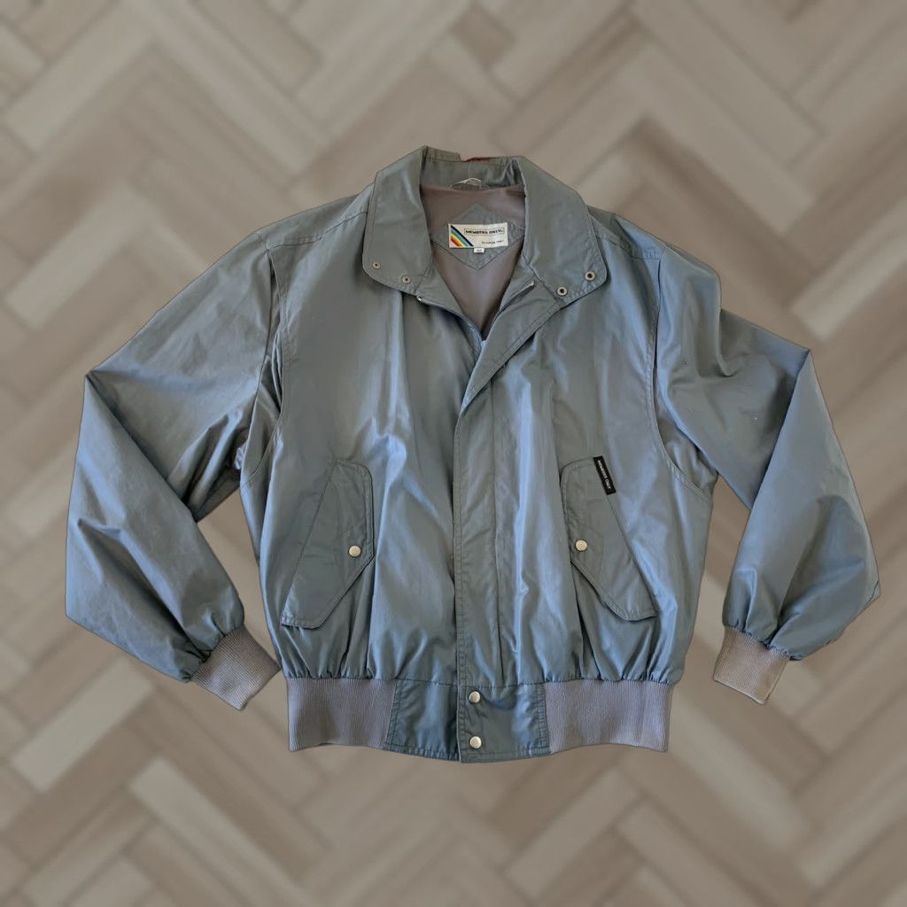 Members Only VTG Members Only Full Zip Jacket Gray Size 44 Men Windbreaker / Jacket, Gray, 44, Regular, Full Zip, Outer Shell Polyester Size US S / EU 44-46 / 1 - 1 Thumbnail