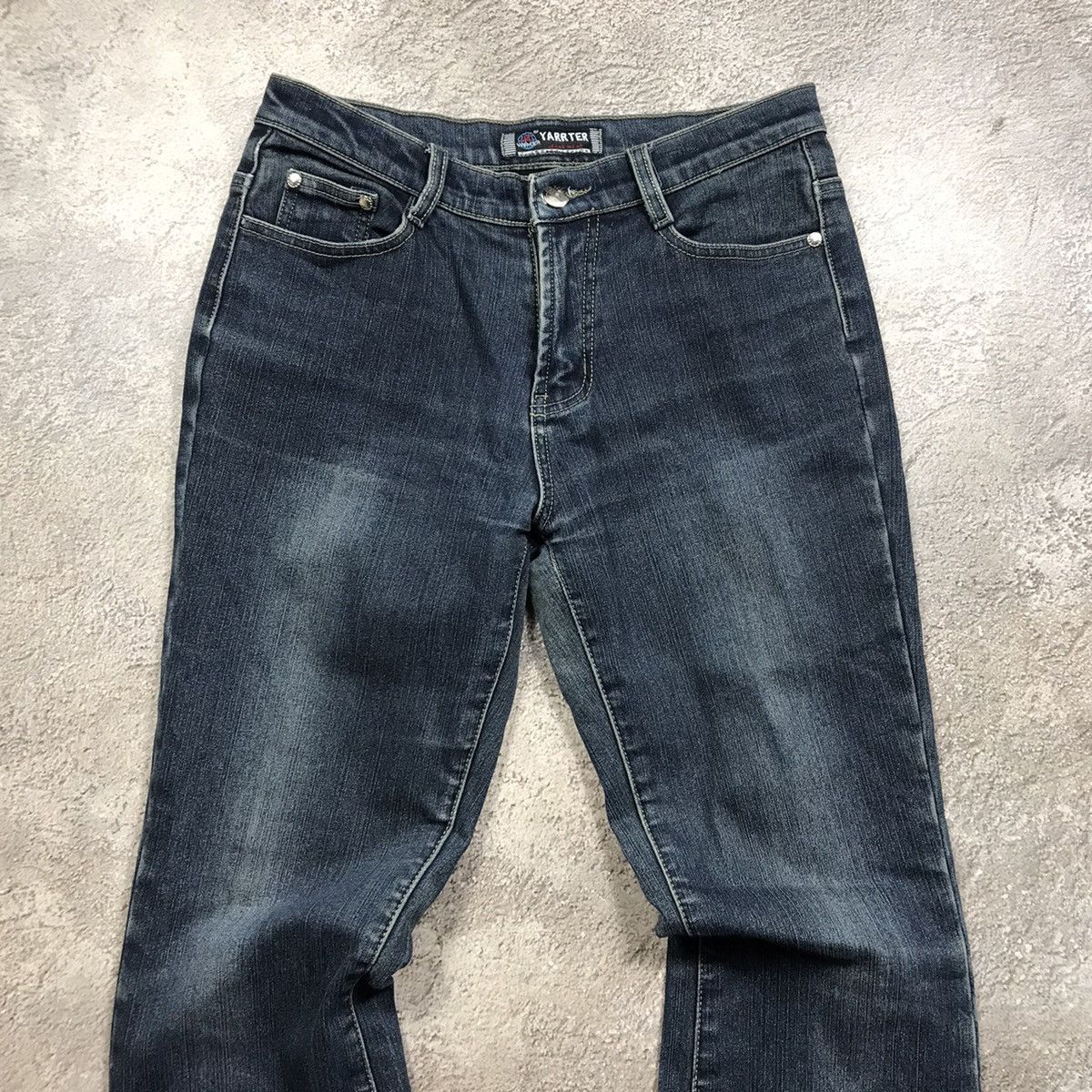 Vintage Vintage 90s Distressed Baggy Jeans Grunge Skate Thrashed 28 Size 28" / US 6 / IT 42 - 3 Thumbnail