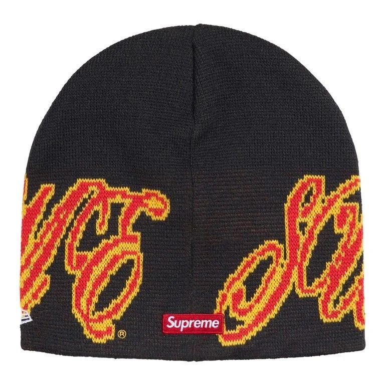 Supreme New Era® Cursive Beanie Size ONE SIZE - 2 Thumbnail