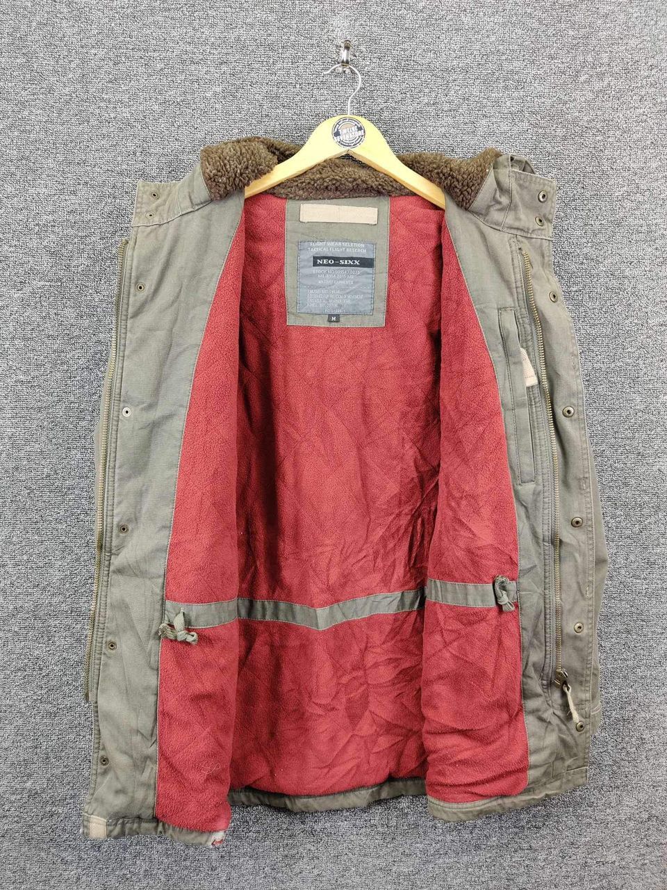 Vintage Vintage Neo Sixx Garment Flight Tactical Flight Parka Jacket Size US M / EU 48-50 / 2 - 7 Thumbnail