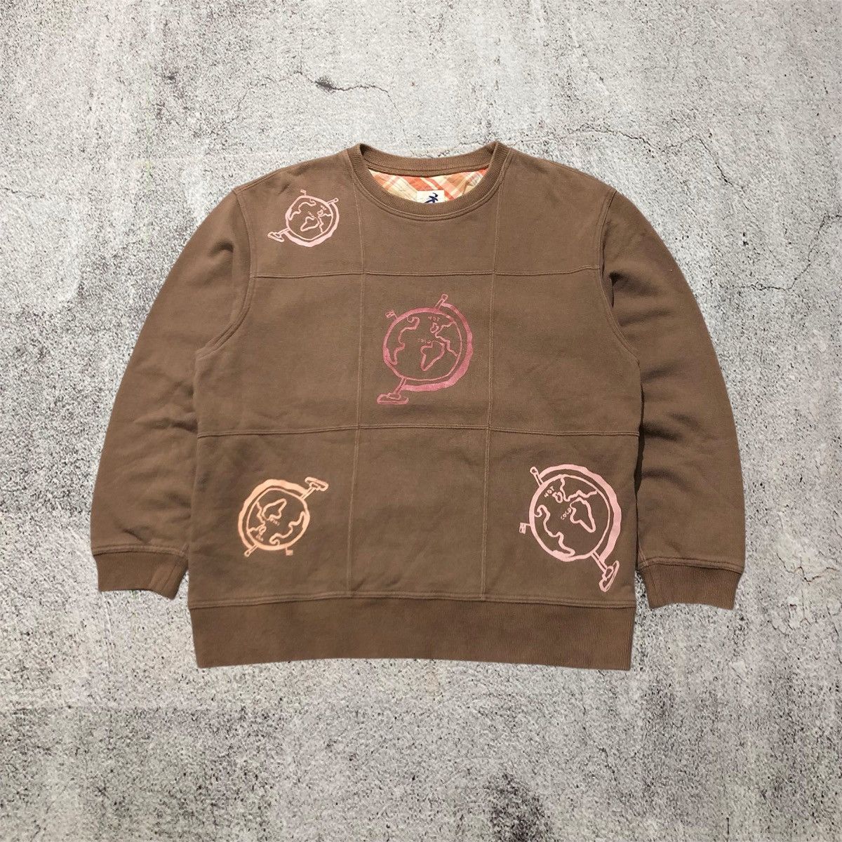 Hai Sporting Gear Vintage Issey Miyake Hai Sporting Gear Brown Crewneck Size US L / EU 52-54 / 3 - 1 Thumbnail