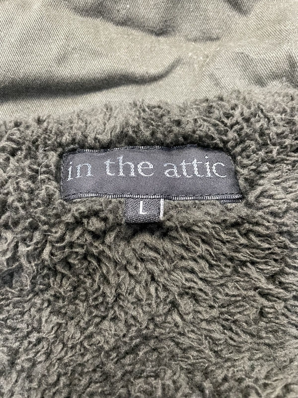 If Six Was Nine In The Attic Japanese Brand Fur Hooded Fishtail Jacket Size US L / EU 52-54 / 3 - 6 Thumbnail