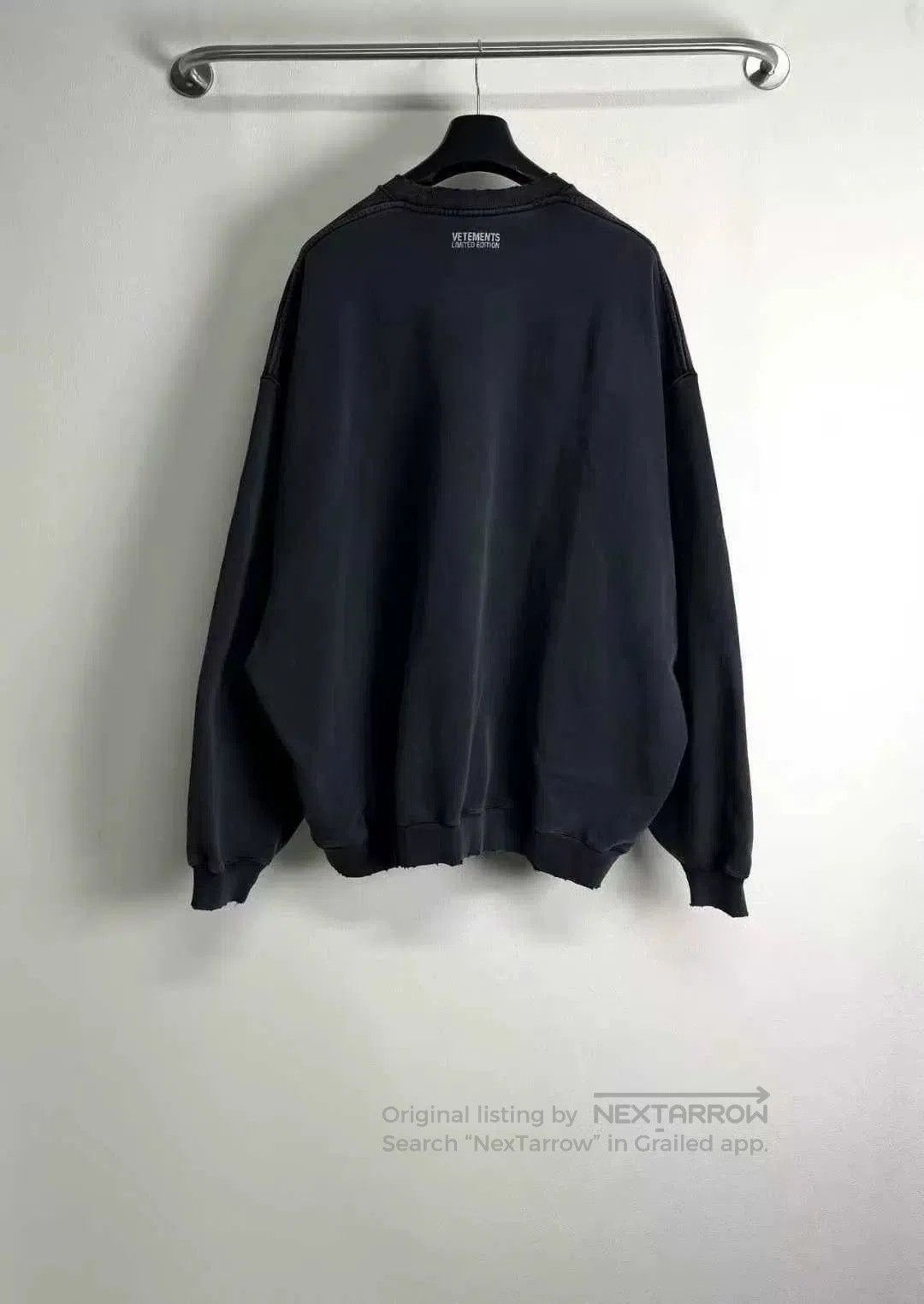 Vetements vetements limited edition embroidered logo sweatshirt. Size US M / EU 48-50 / 2 - 2 Thumbnail