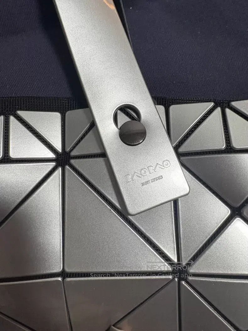 Issey Miyake Issey Miyake Six-compartment Silver Tote Bag Size ONE SIZE - 3 Thumbnail