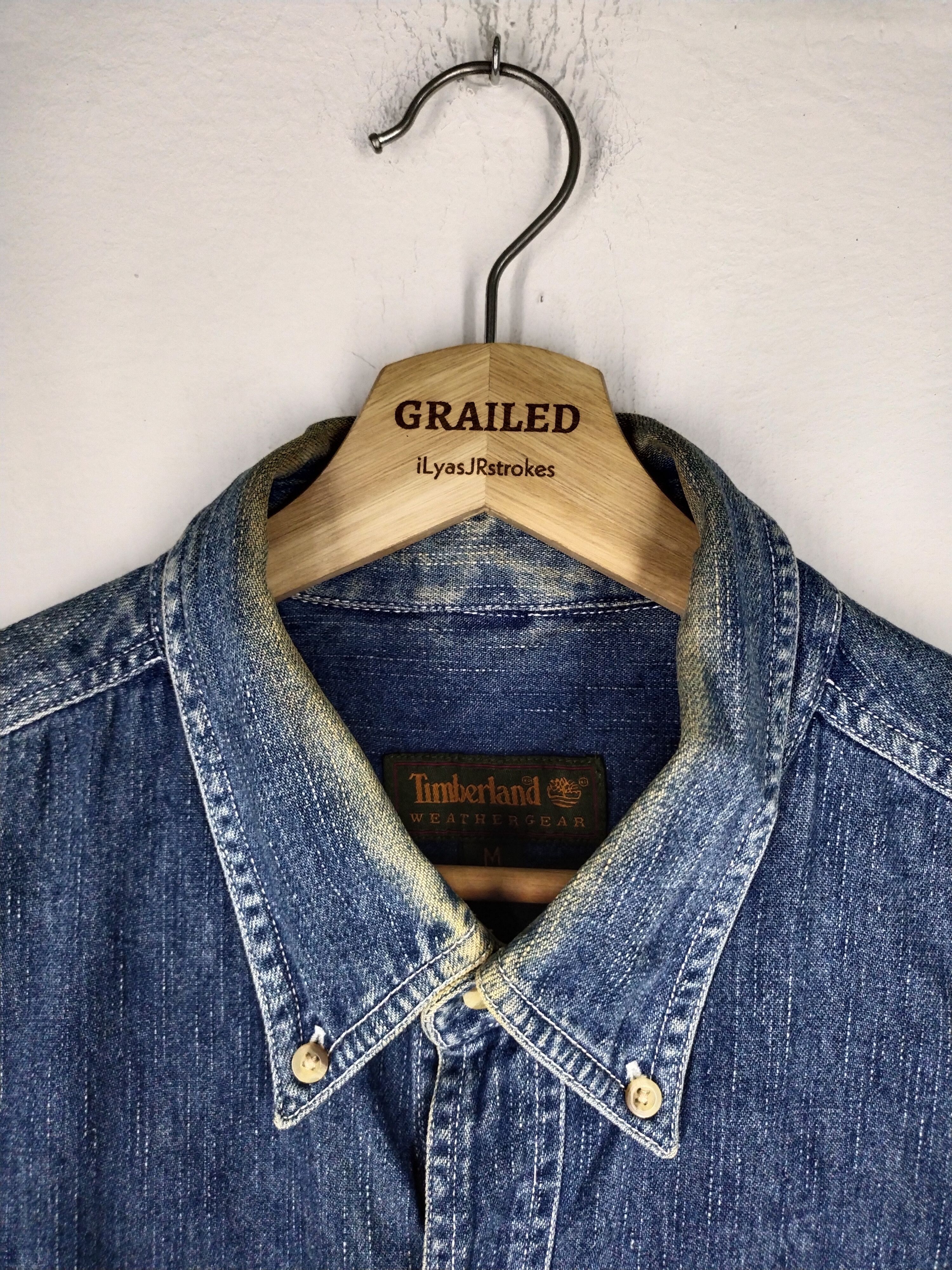 Timberland Timberland Denim Single Pocket Long Sleeve Size US M / EU 48-50 / 2 - 6 Thumbnail