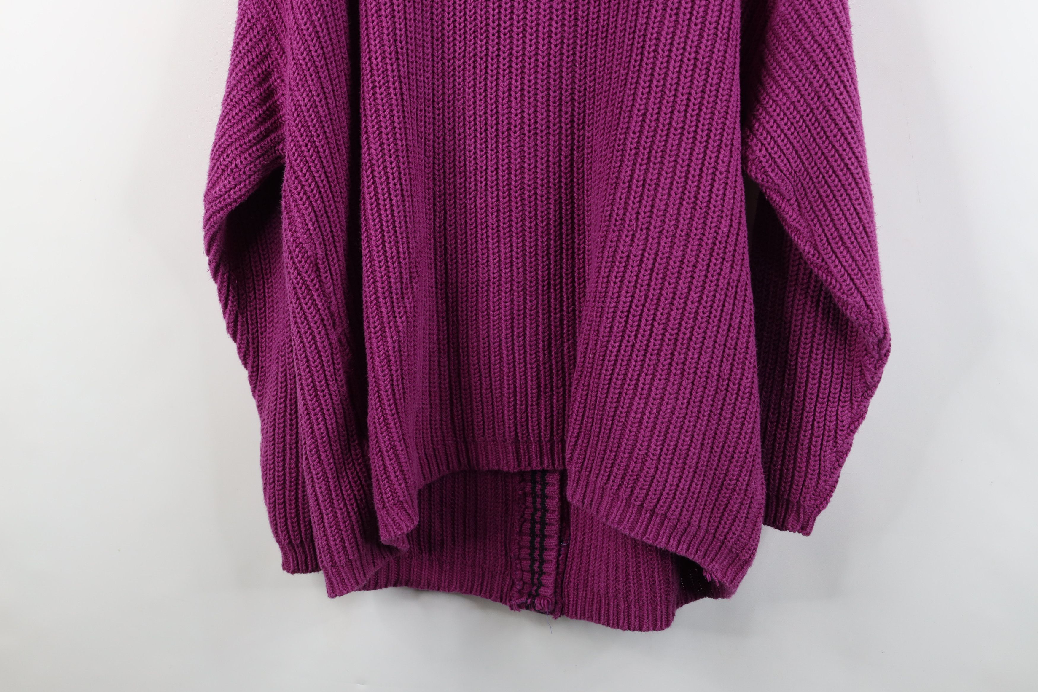 Levi's Vintage 90s Dockers x Levis Ribbed Knit Cardigan Sweater USA Size M / US 6-8 / IT 42-44 - 11 Thumbnail